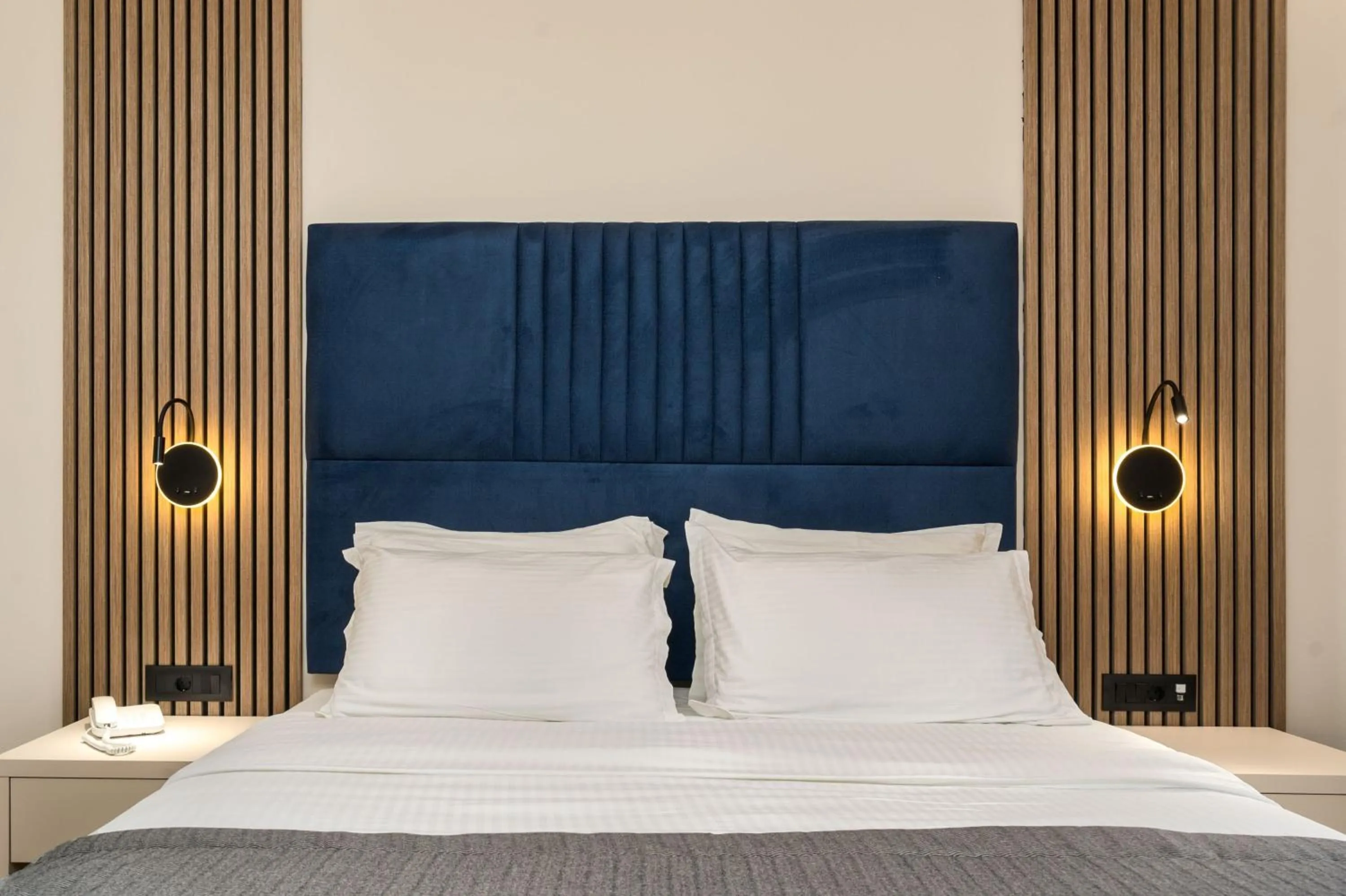 Bed in Palatino Hotel