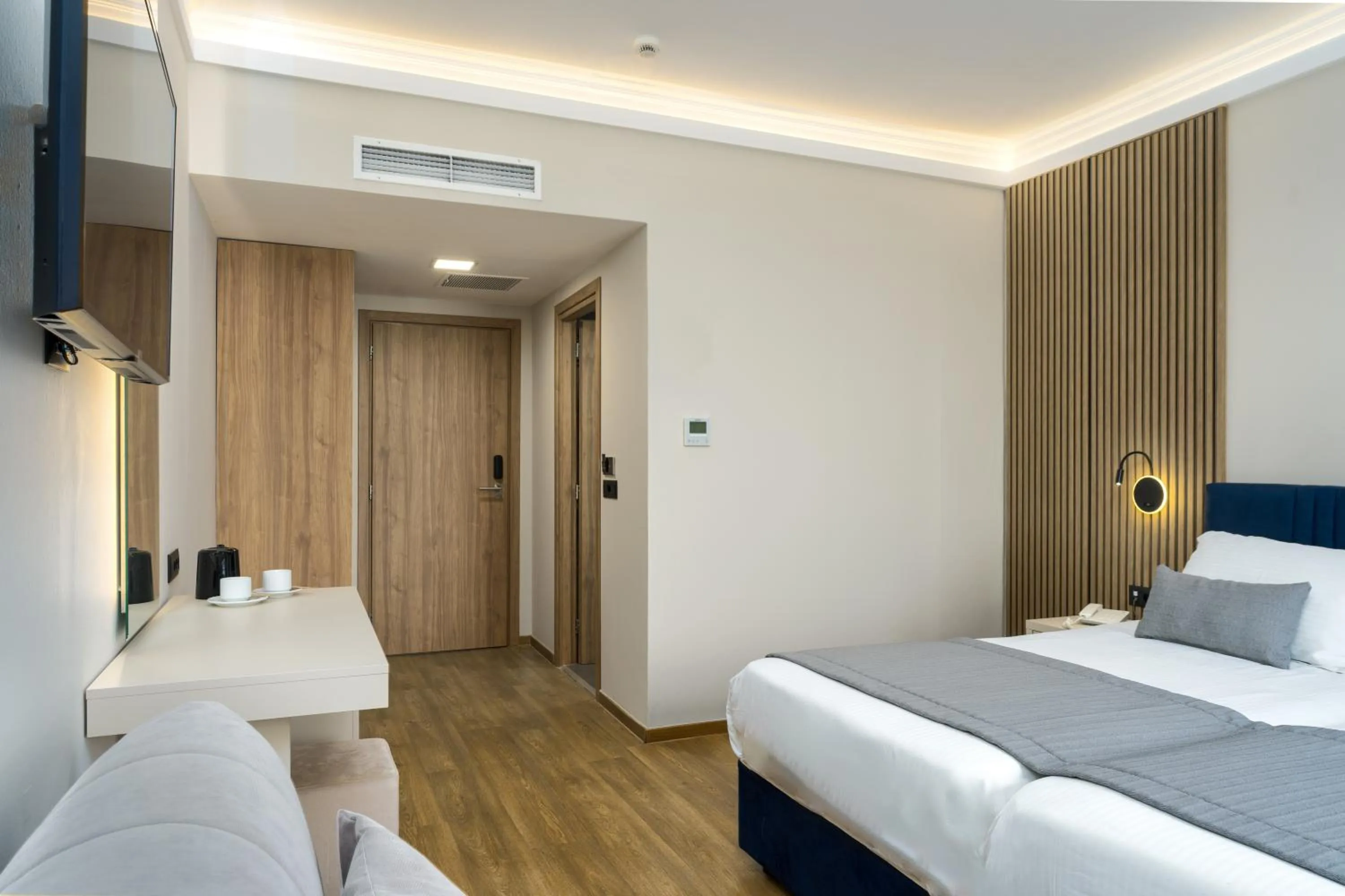 Bed in Palatino Hotel