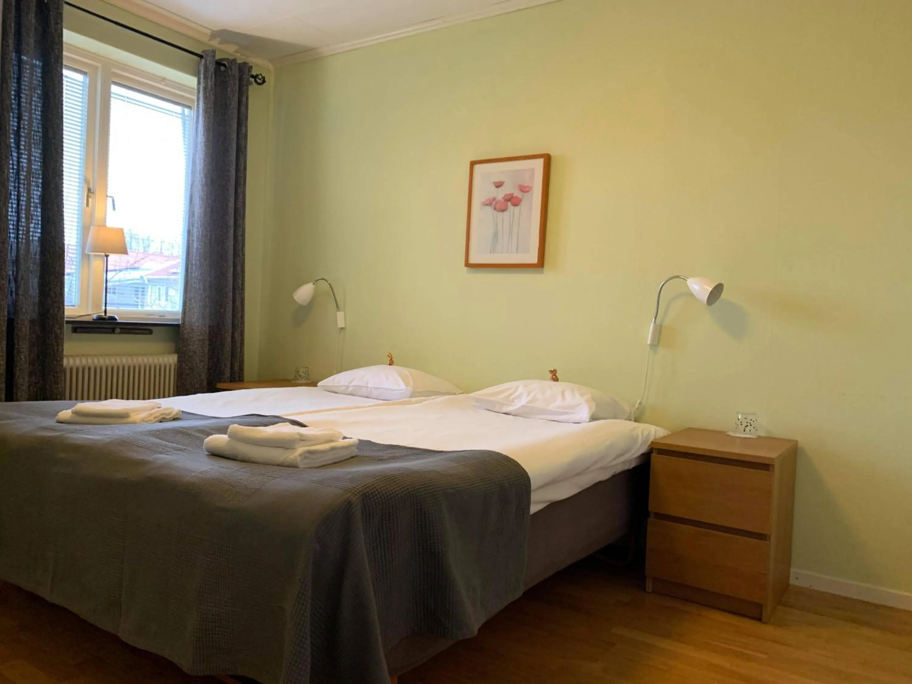 Bed in Brålanda Hotell och Vandrarhem