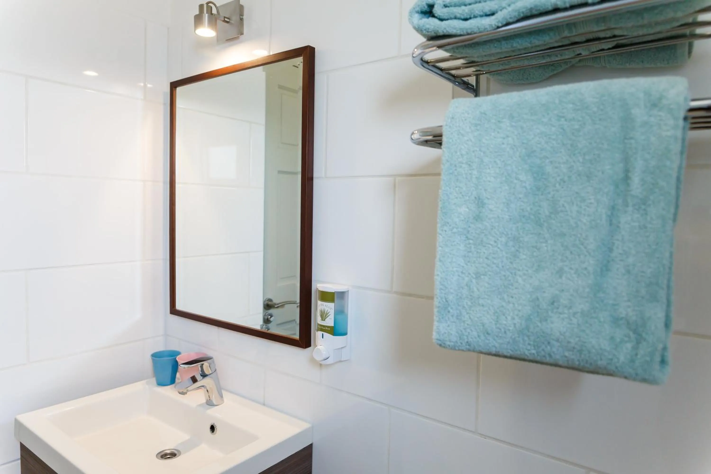 Bathroom in Aruba Boutique Apartments - Adults Only