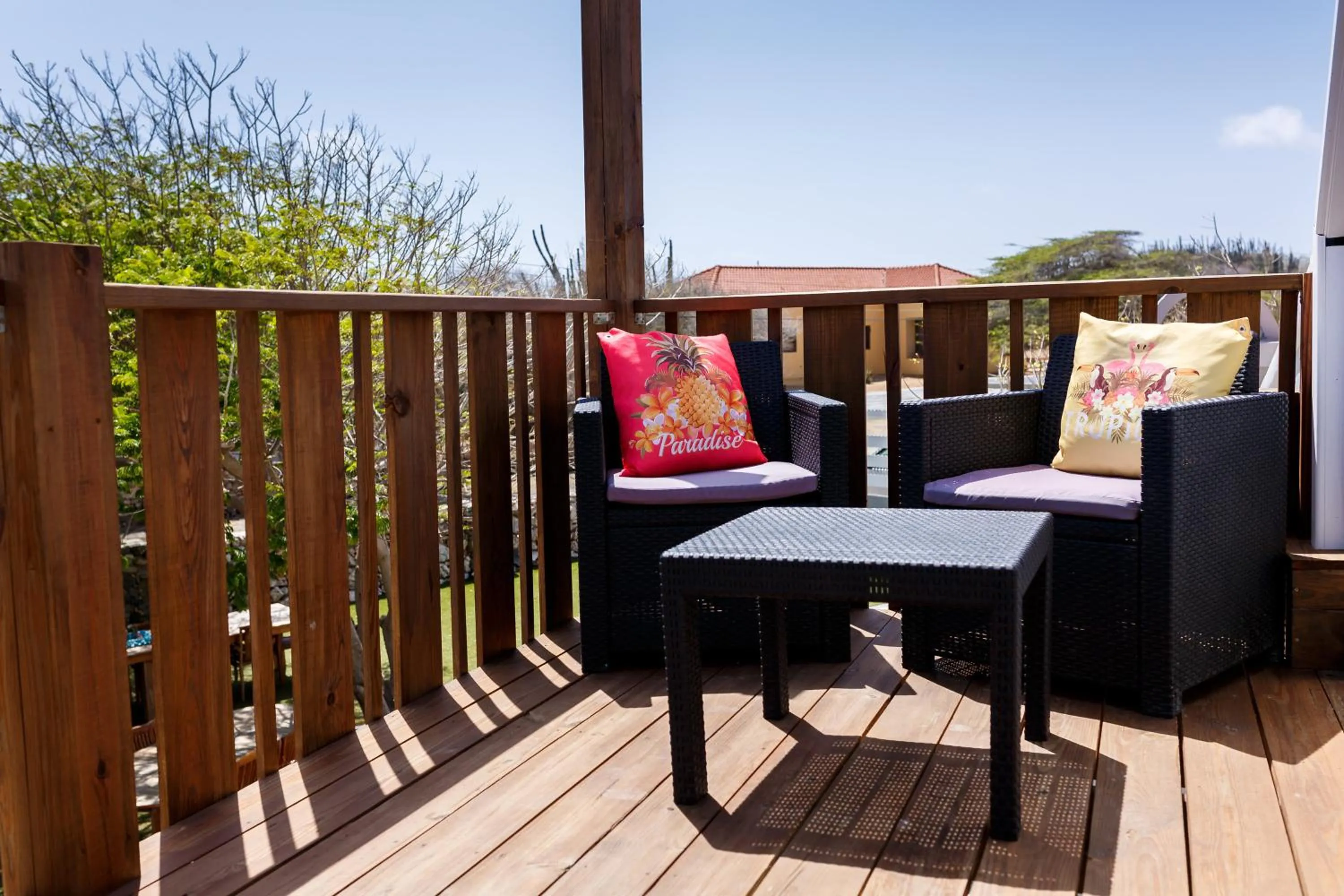 Patio in Aruba Boutique Apartments - Adults Only