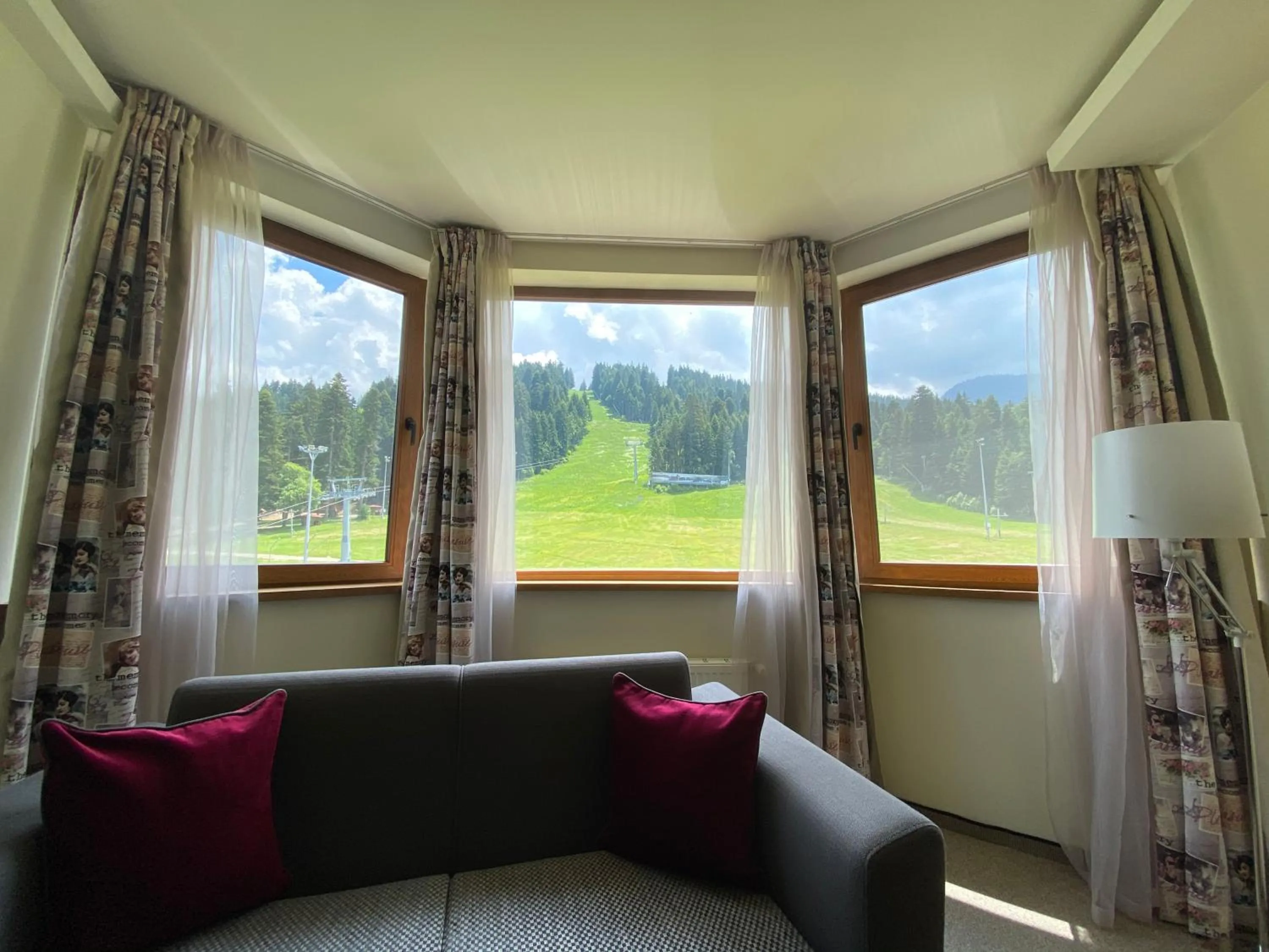 Seating area in Ice Angels Hotel