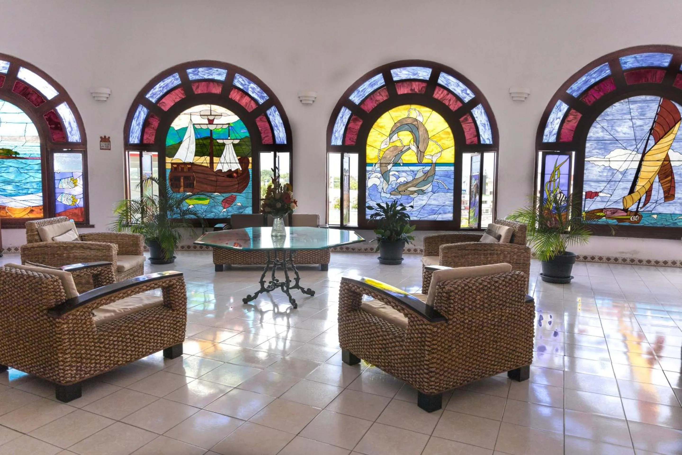 Lobby or reception in Collection O Hotel Mocambo, Boca del Río