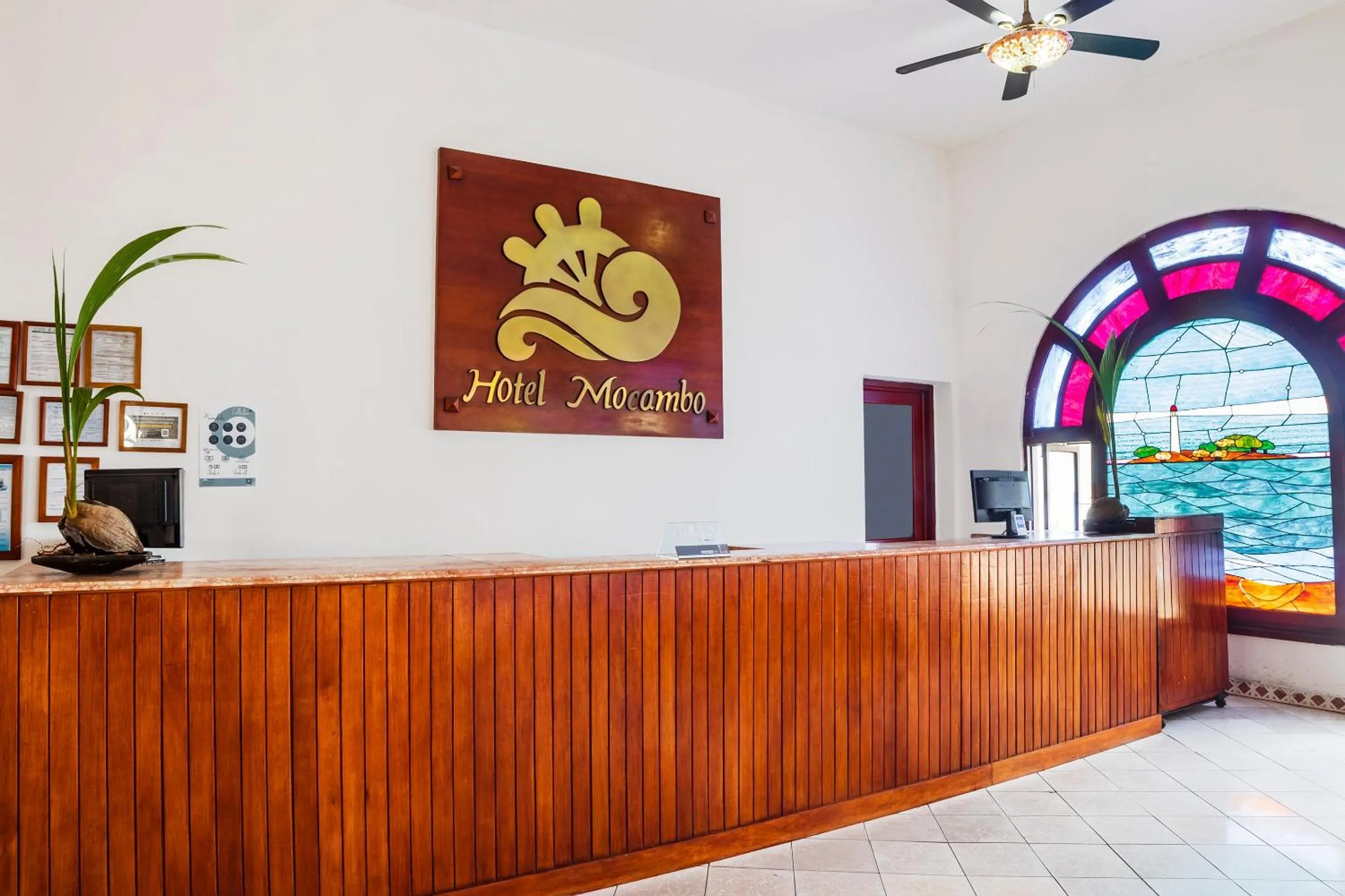 Lobby or reception in Collection O Hotel Mocambo, Boca del Río