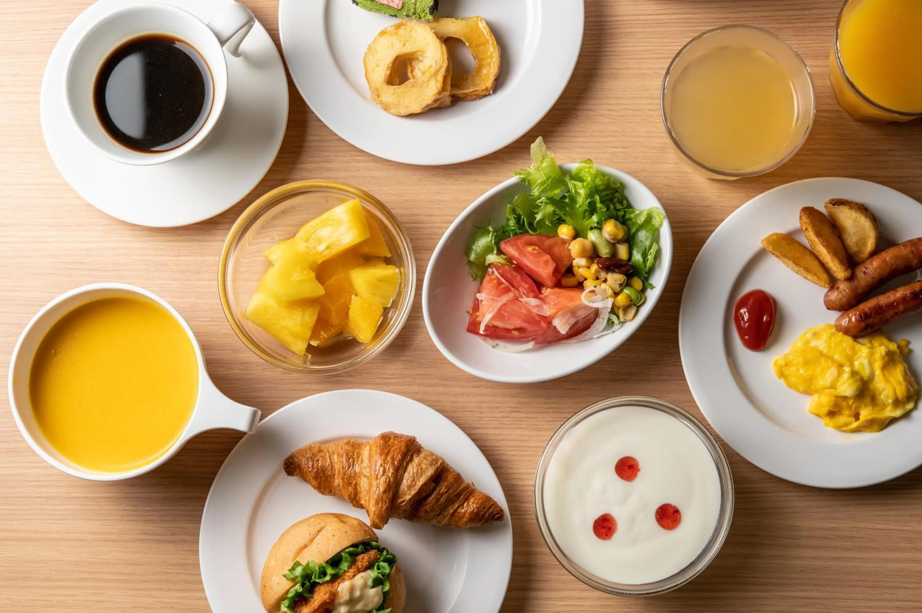 Buffet breakfast in Hotel Vista Kanazawa