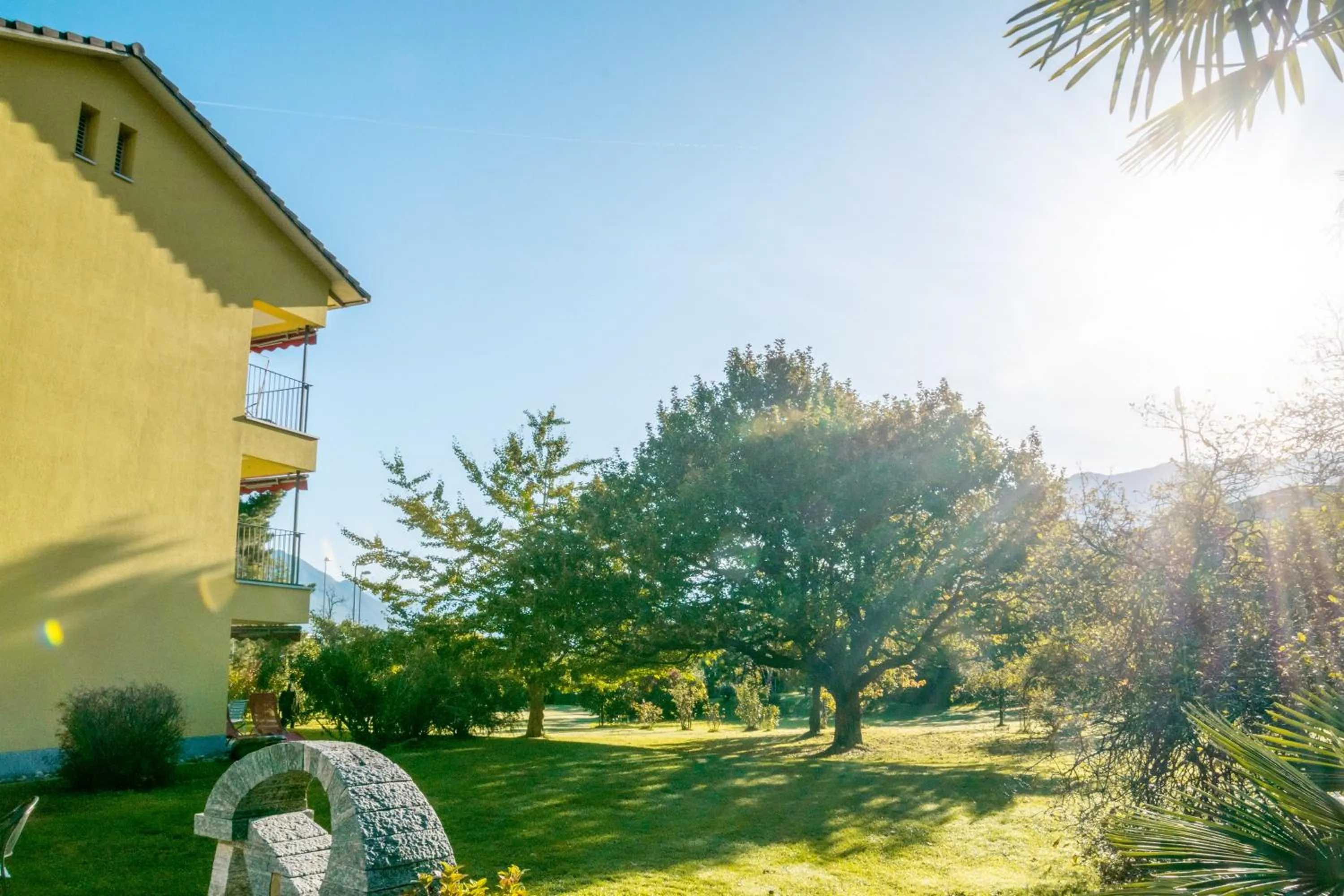 Garden in Parkhotel Emmaus - Casa del Sole