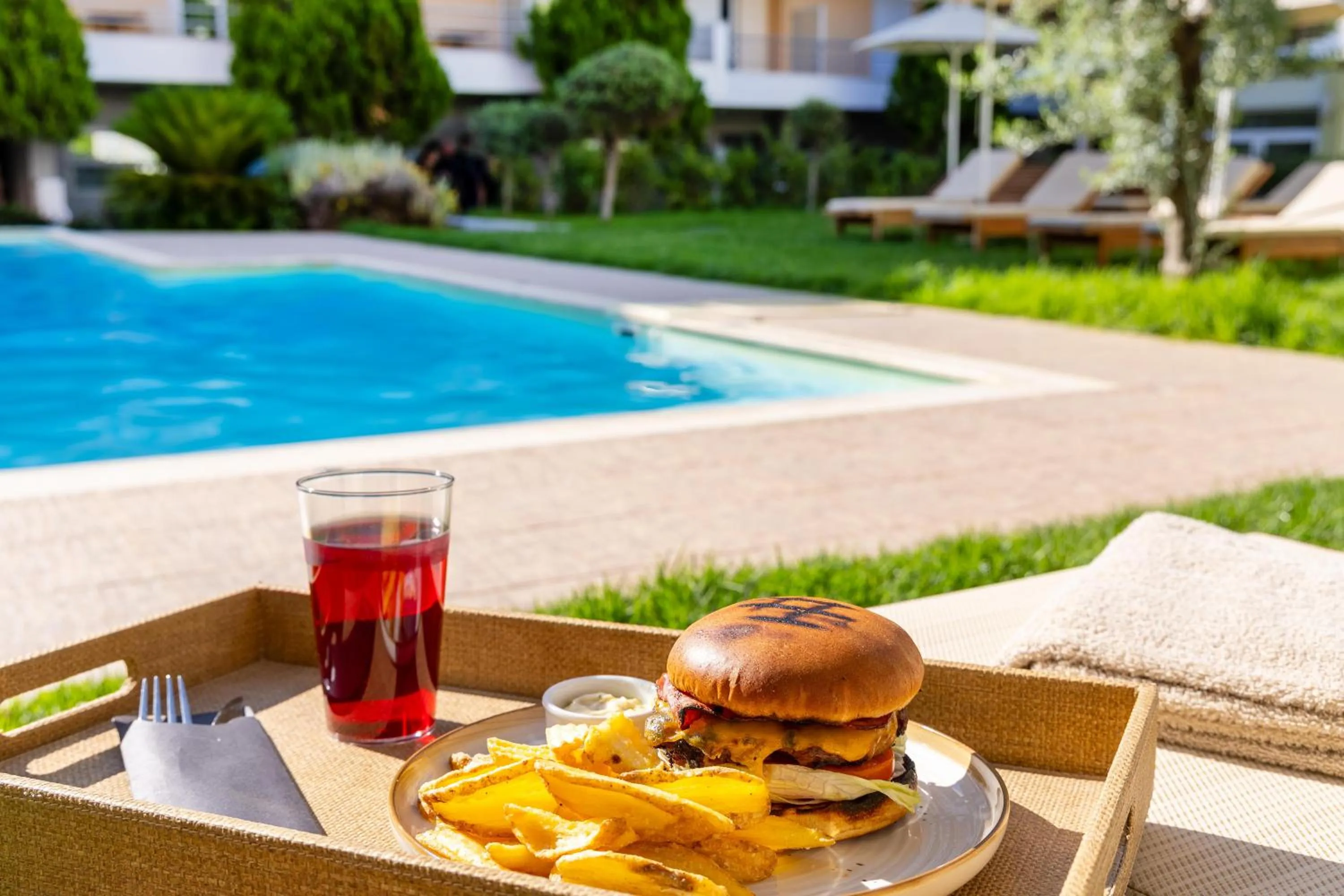 Swimming pool in Civitel Attik Rooms & Suites
