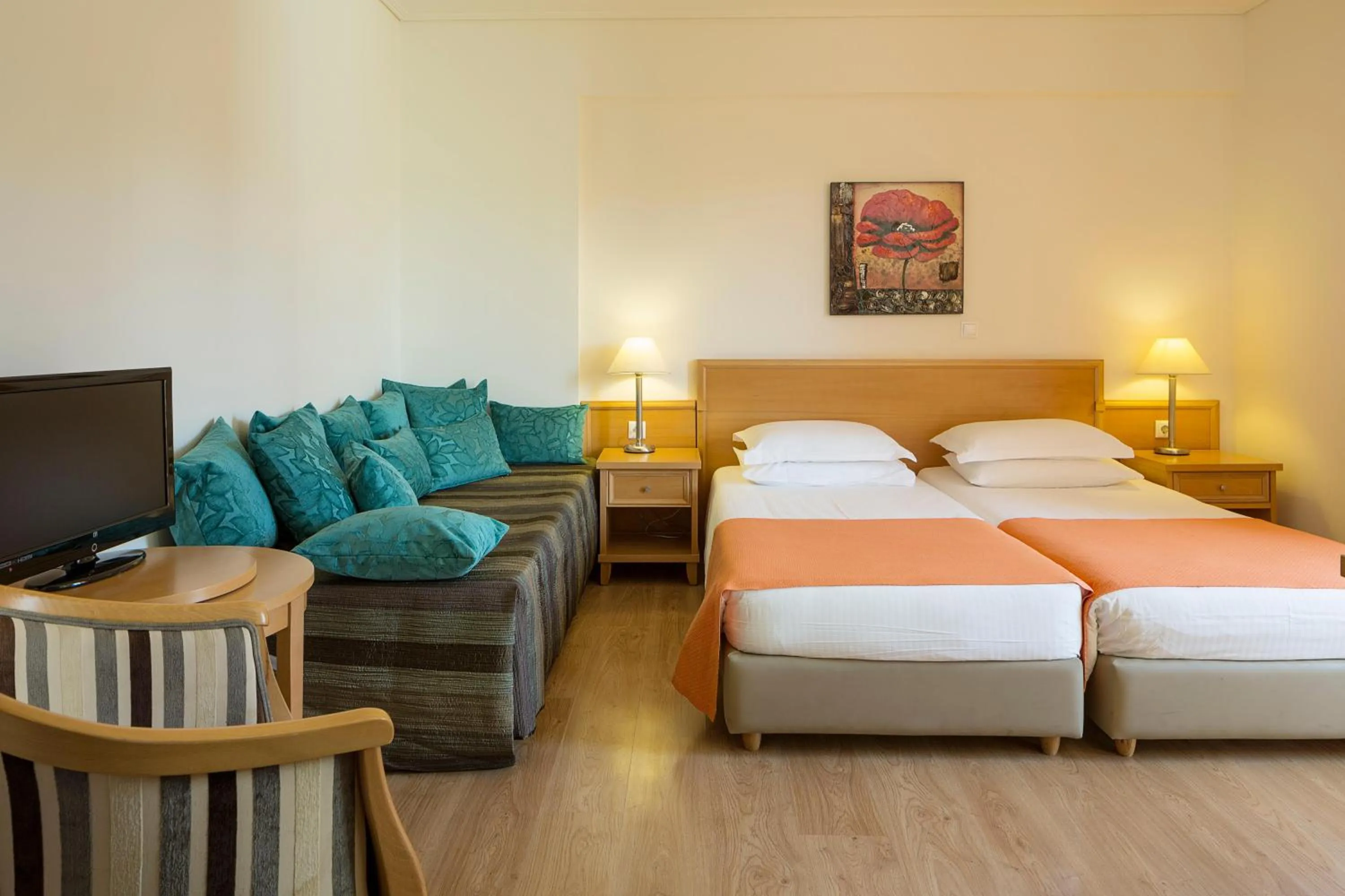 Photo of the whole room, Bed in Civitel Attik Rooms & Suites