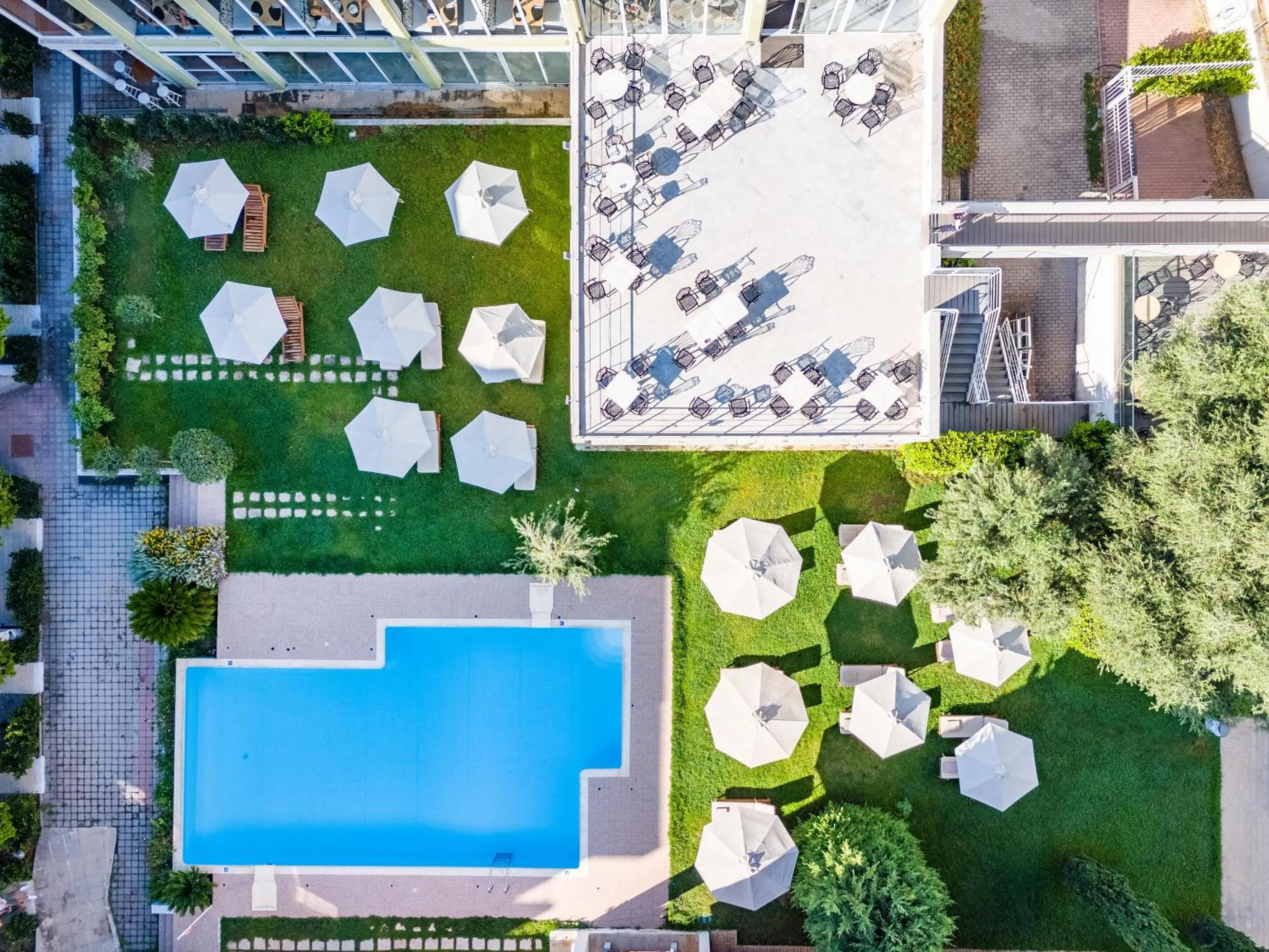 Bird's eye view in Civitel Attik Rooms & Suites