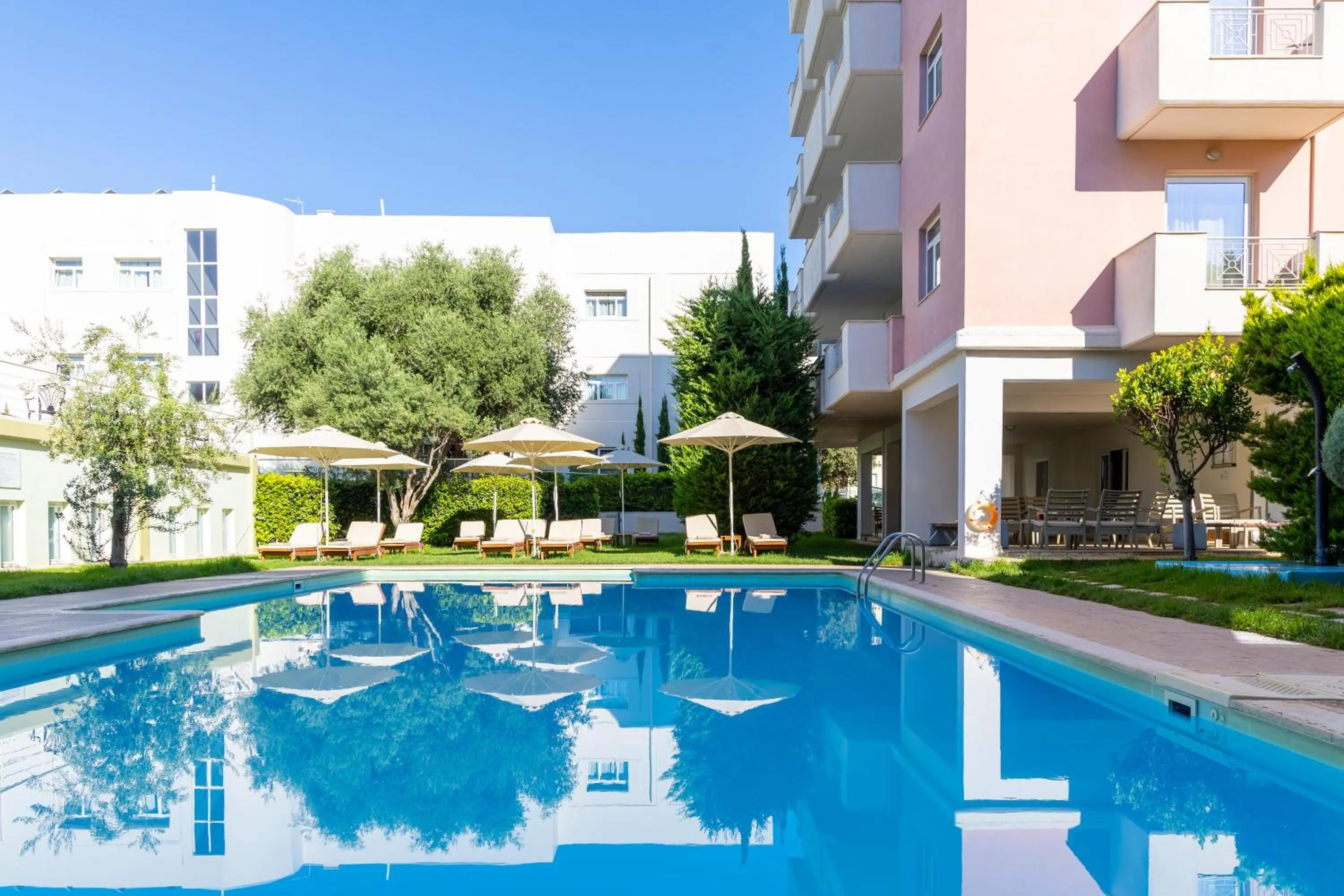 Swimming pool in Civitel Attik Rooms & Suites