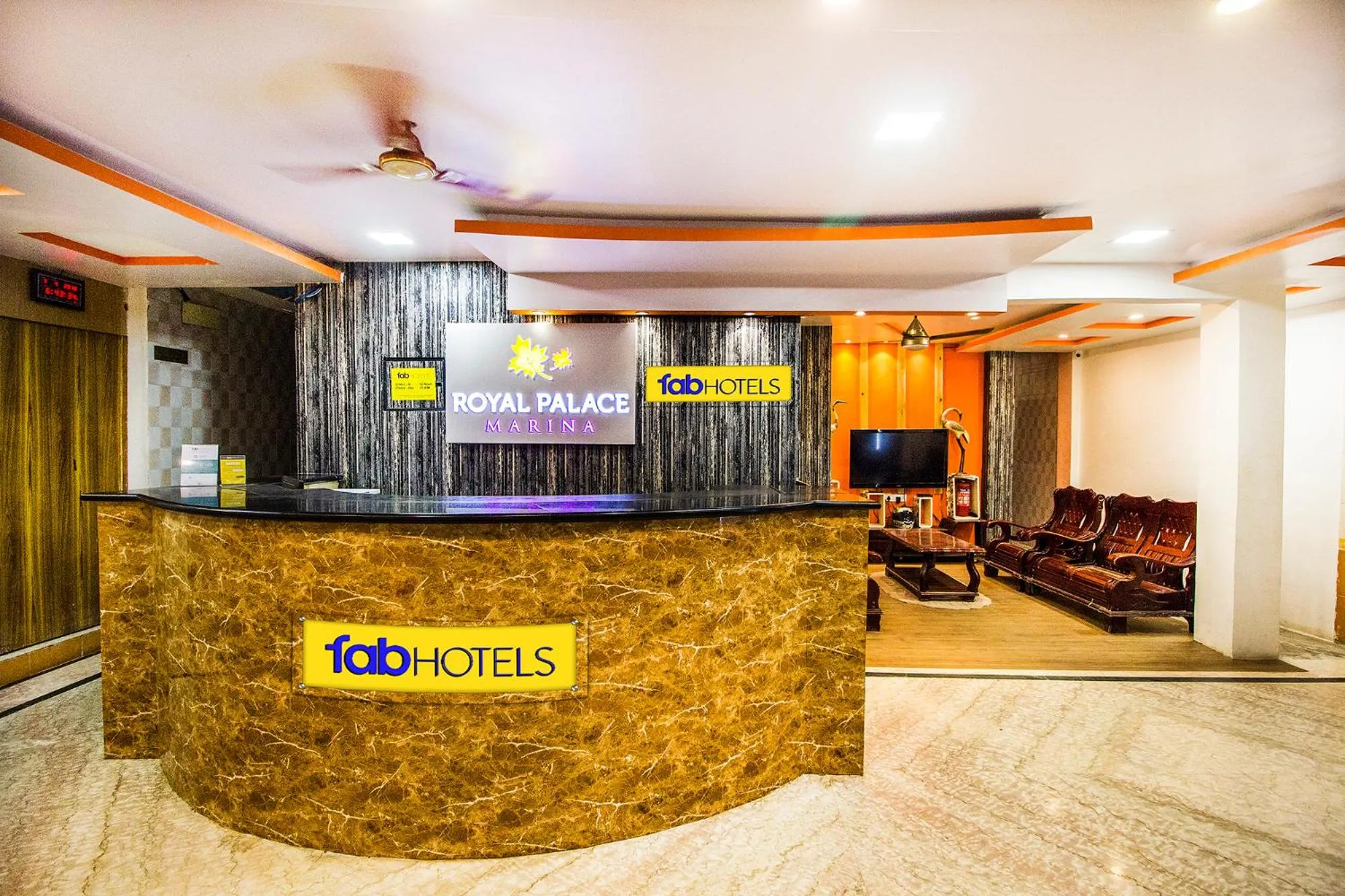 Staff in Royal Palace Marina