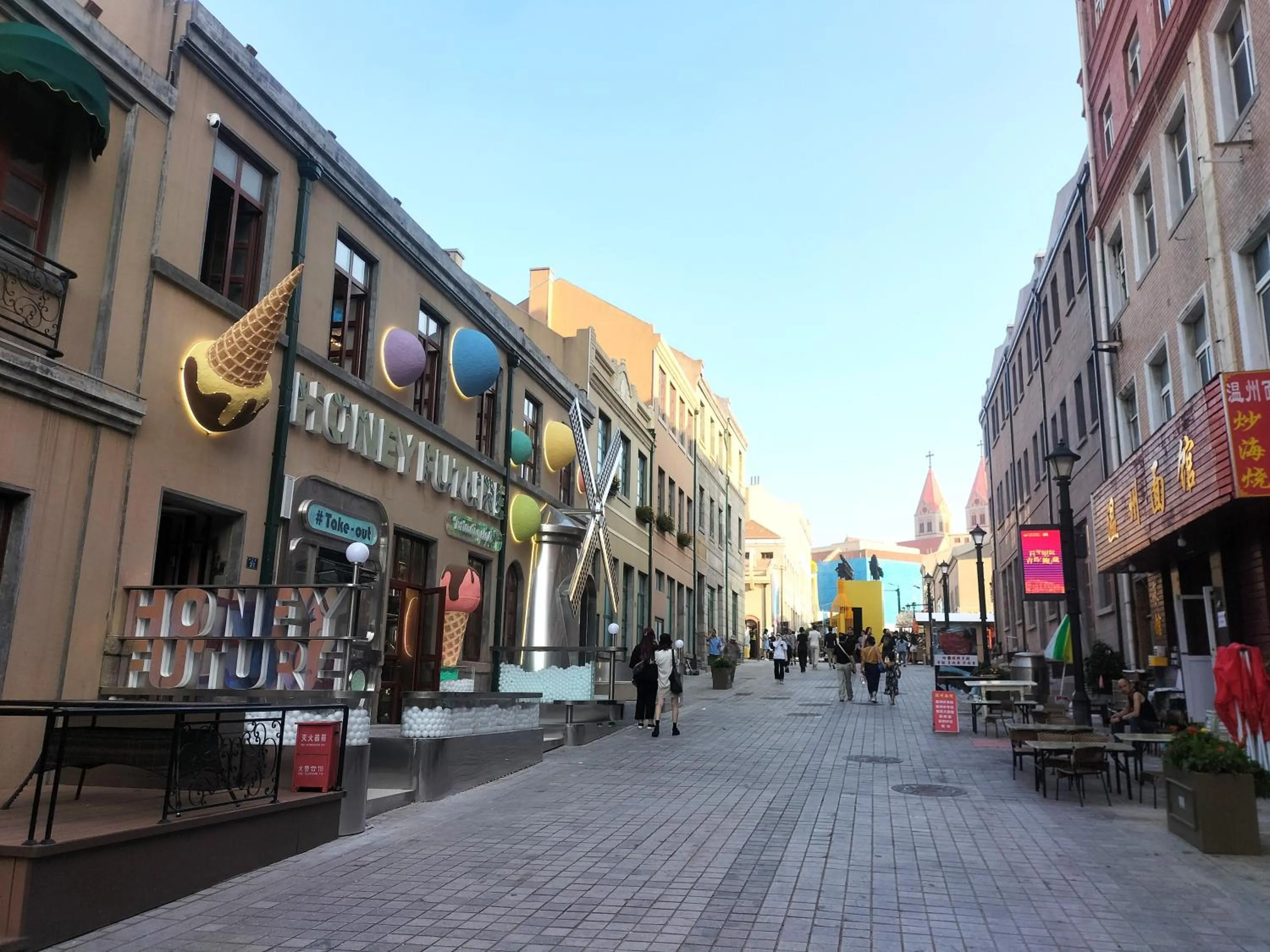 Activities in Hua Qi Kaiserdom Hotel Zhongshan Road St Michael's Cathedral and Zhanqiao Pier Qingdao