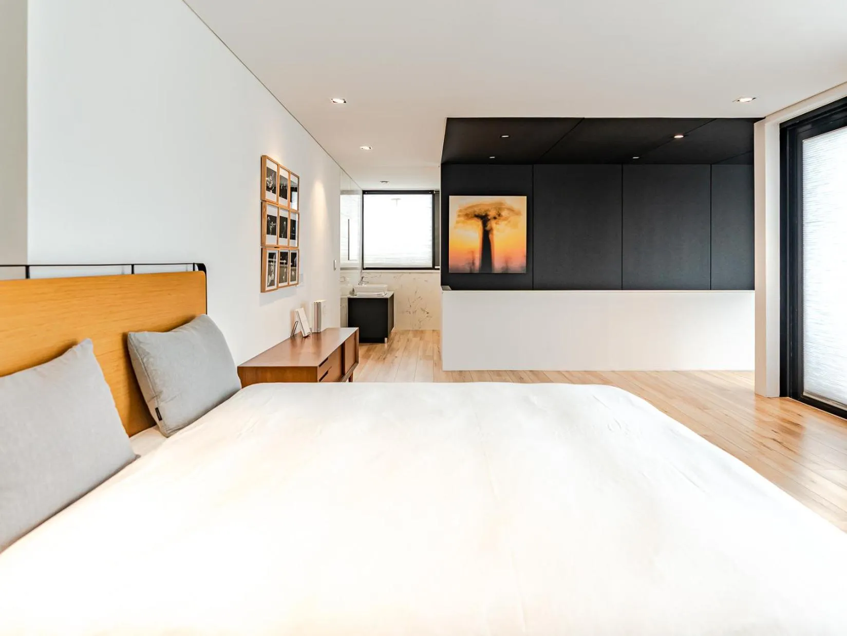 Bed in Boutique Pool Villa NAMIB