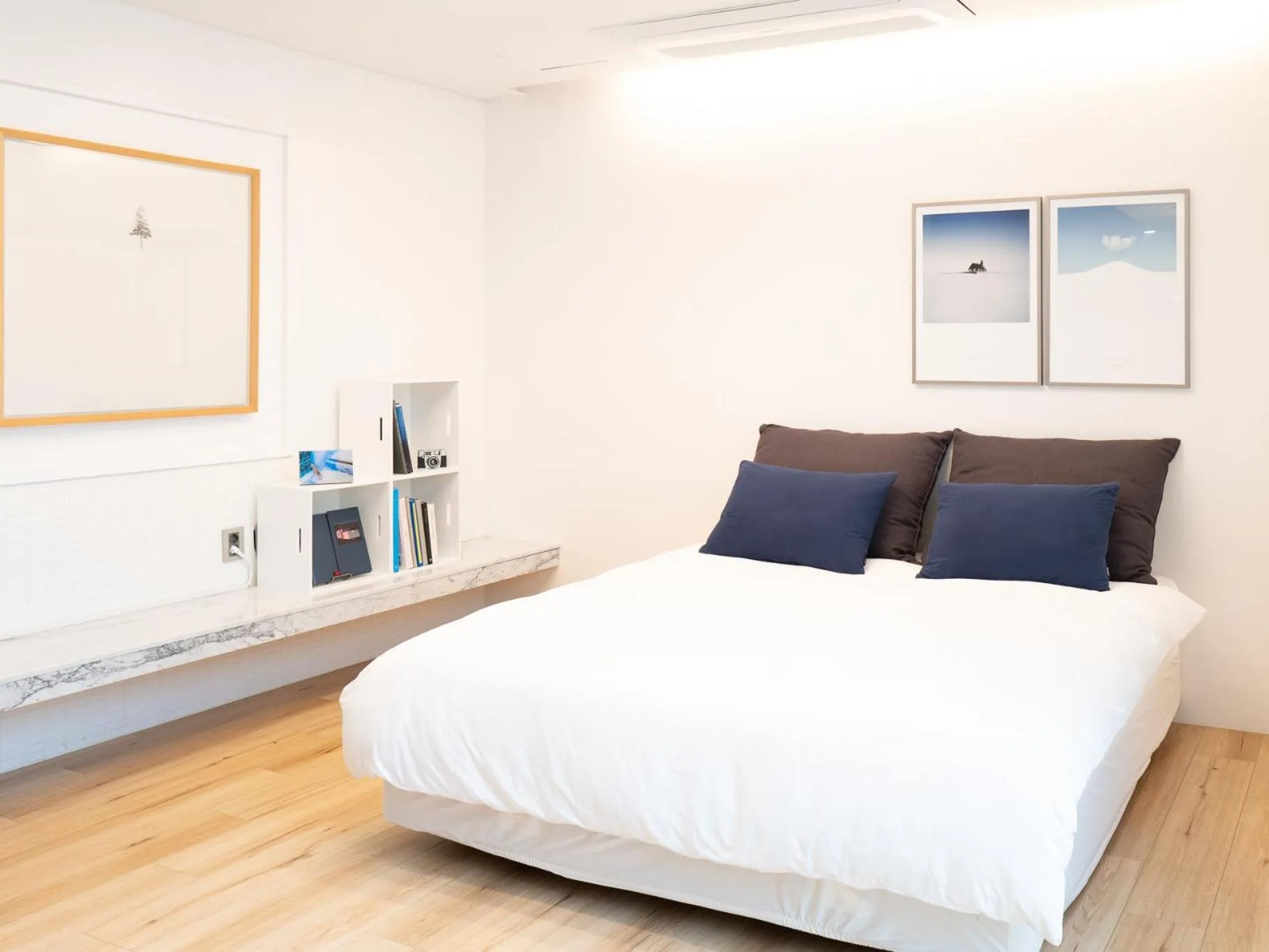 Bed in Boutique Pool Villa NAMIB