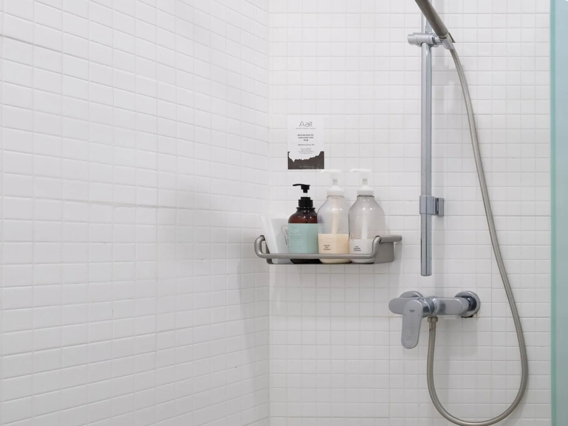 Shower in Boutique Pool Villa NAMIB