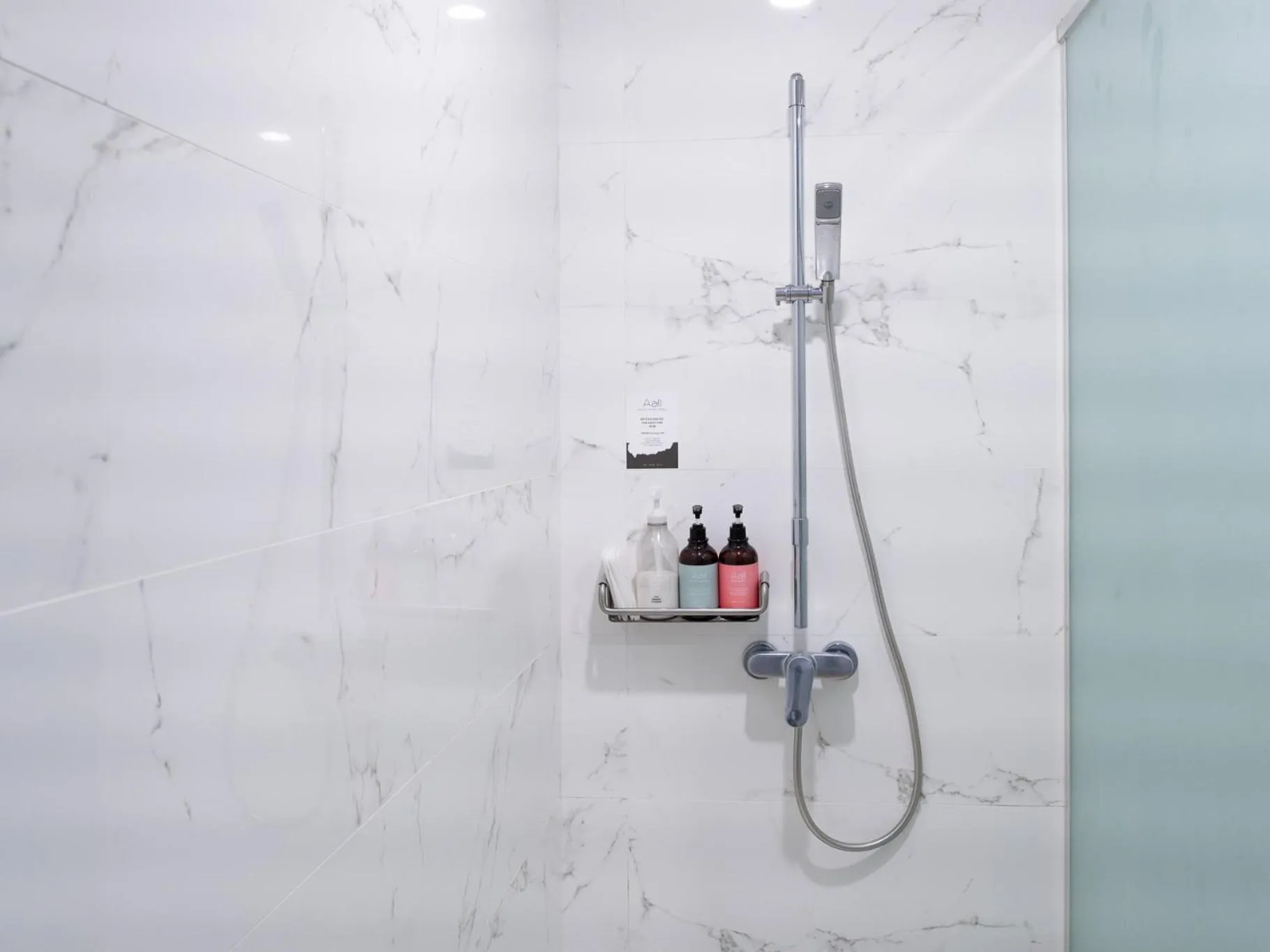 Shower in Boutique Pool Villa NAMIB