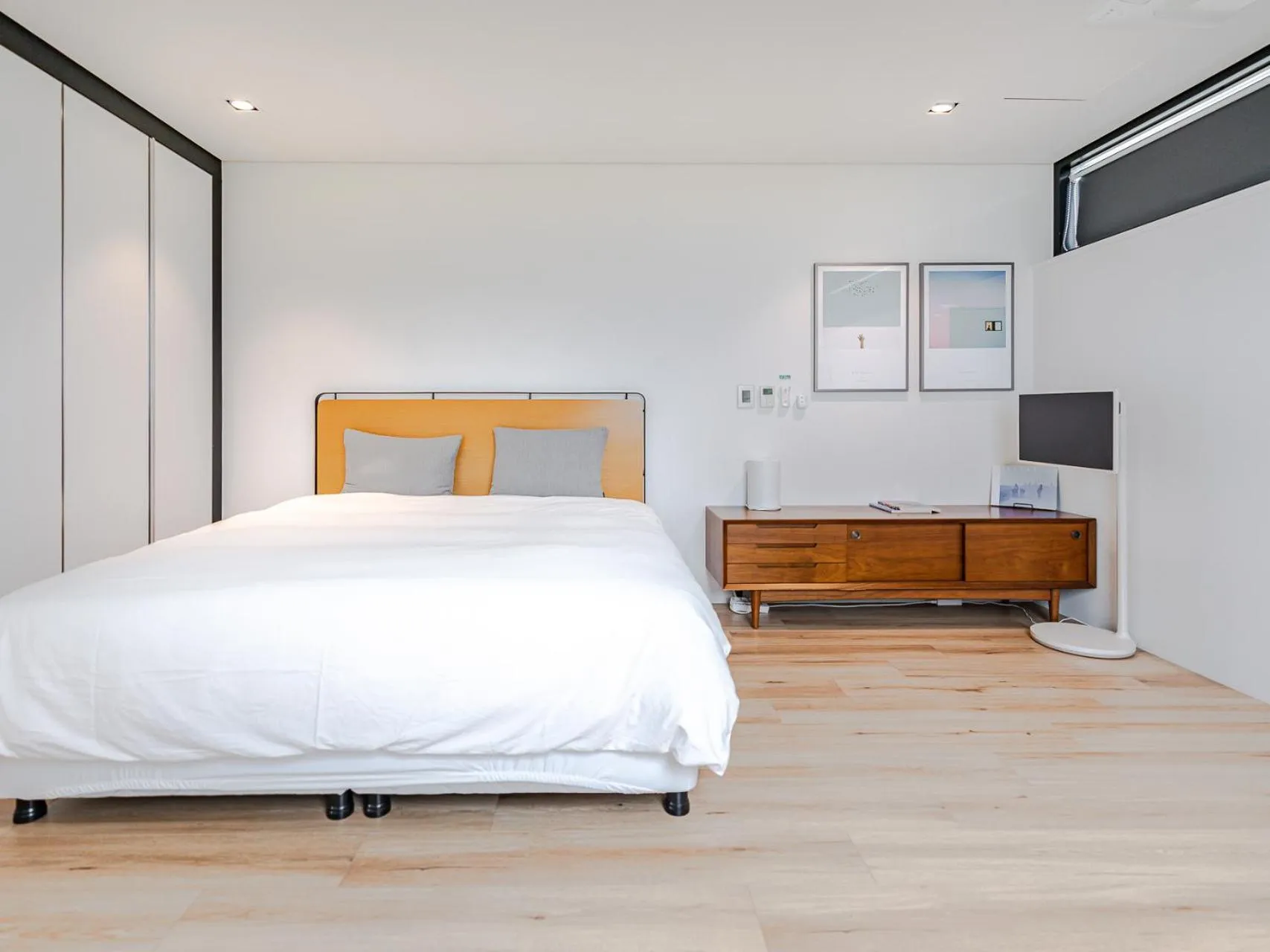 Bed in Boutique Pool Villa NAMIB