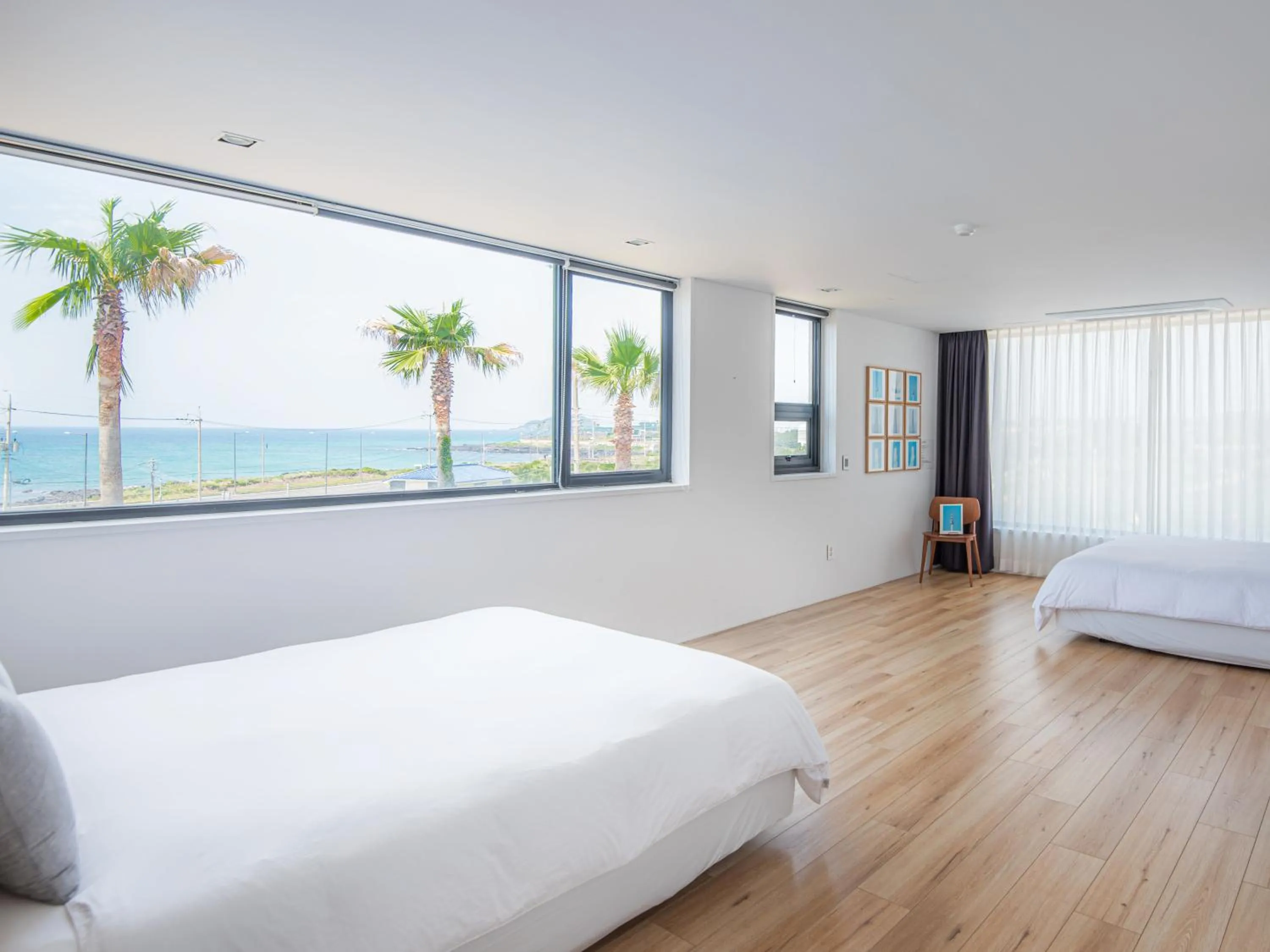 Bed in Boutique Pool Villa NAMIB