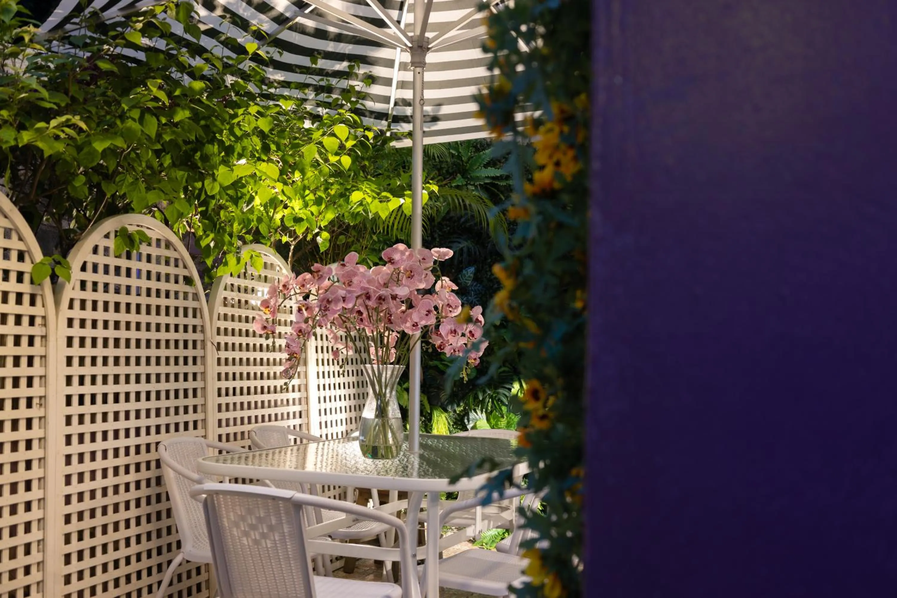 Garden in Summer Tree Inn