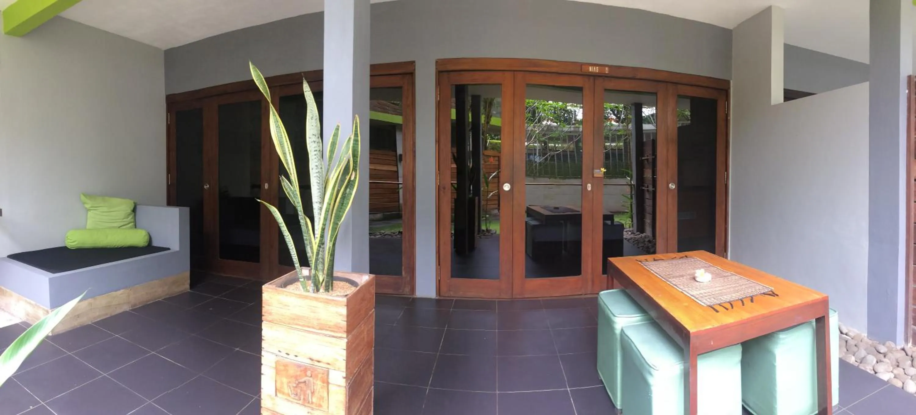 Balcony/Terrace in JavaCove Beach Hotel