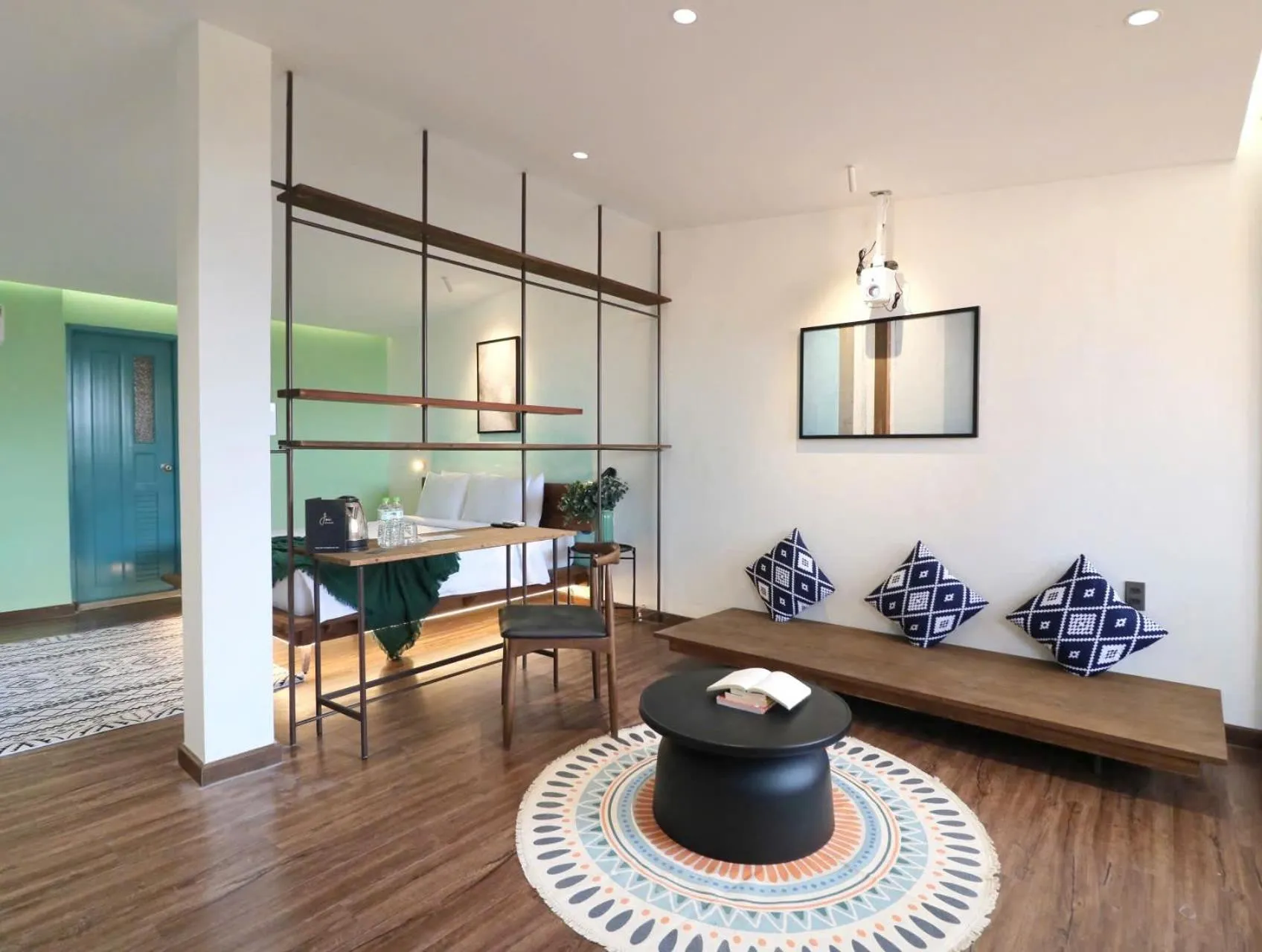 Seating area in Joi Boutique Bãi Trước