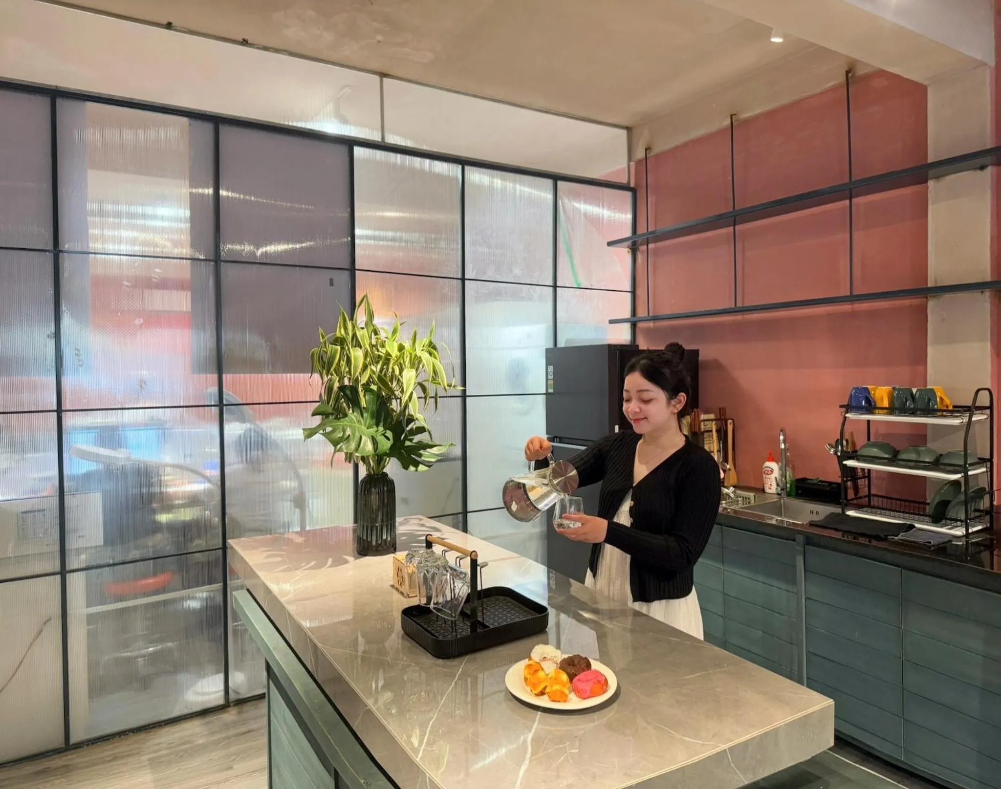 Dining area in Joi Boutique Bãi Trước