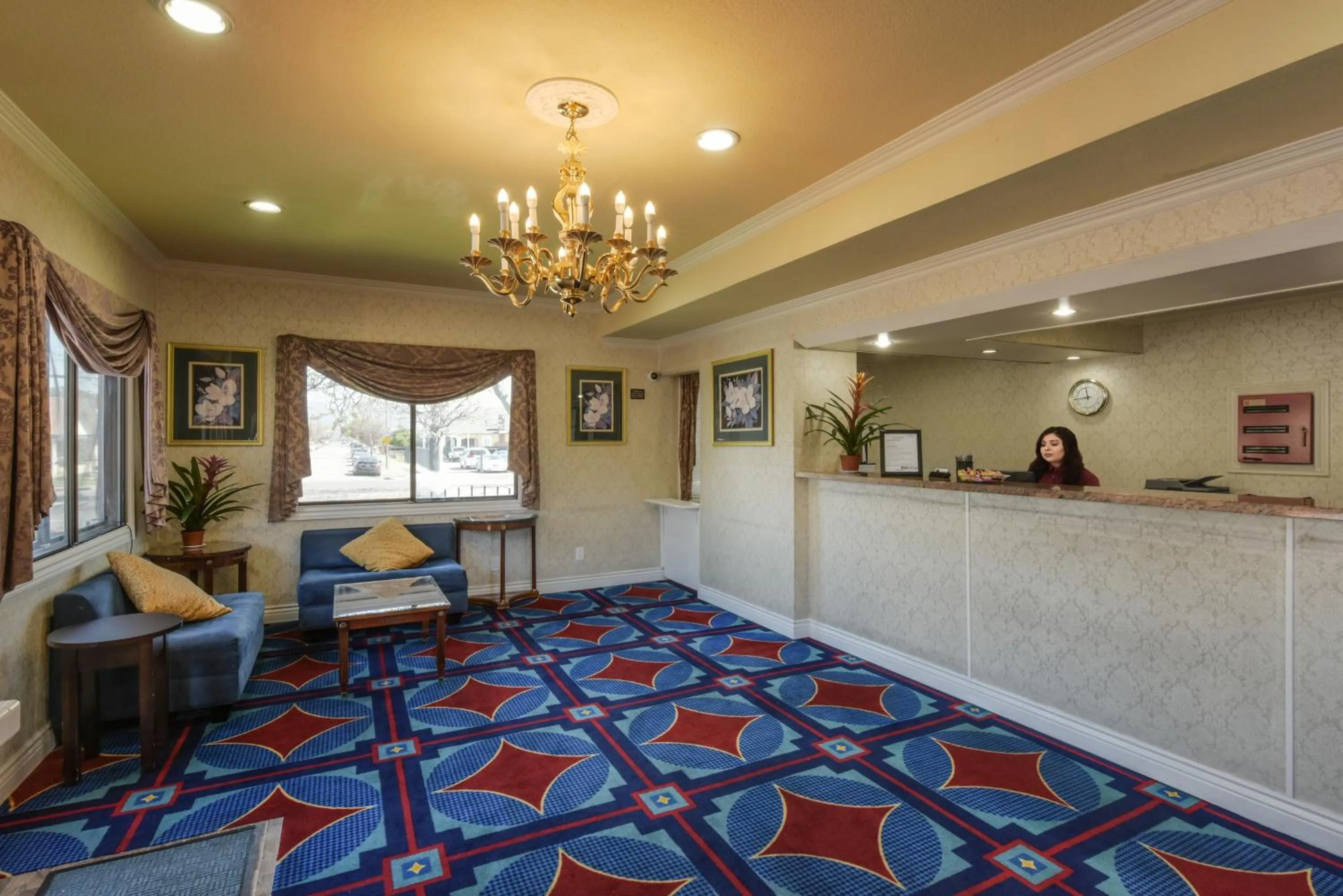 Lobby or reception in Signature Inn San Jose