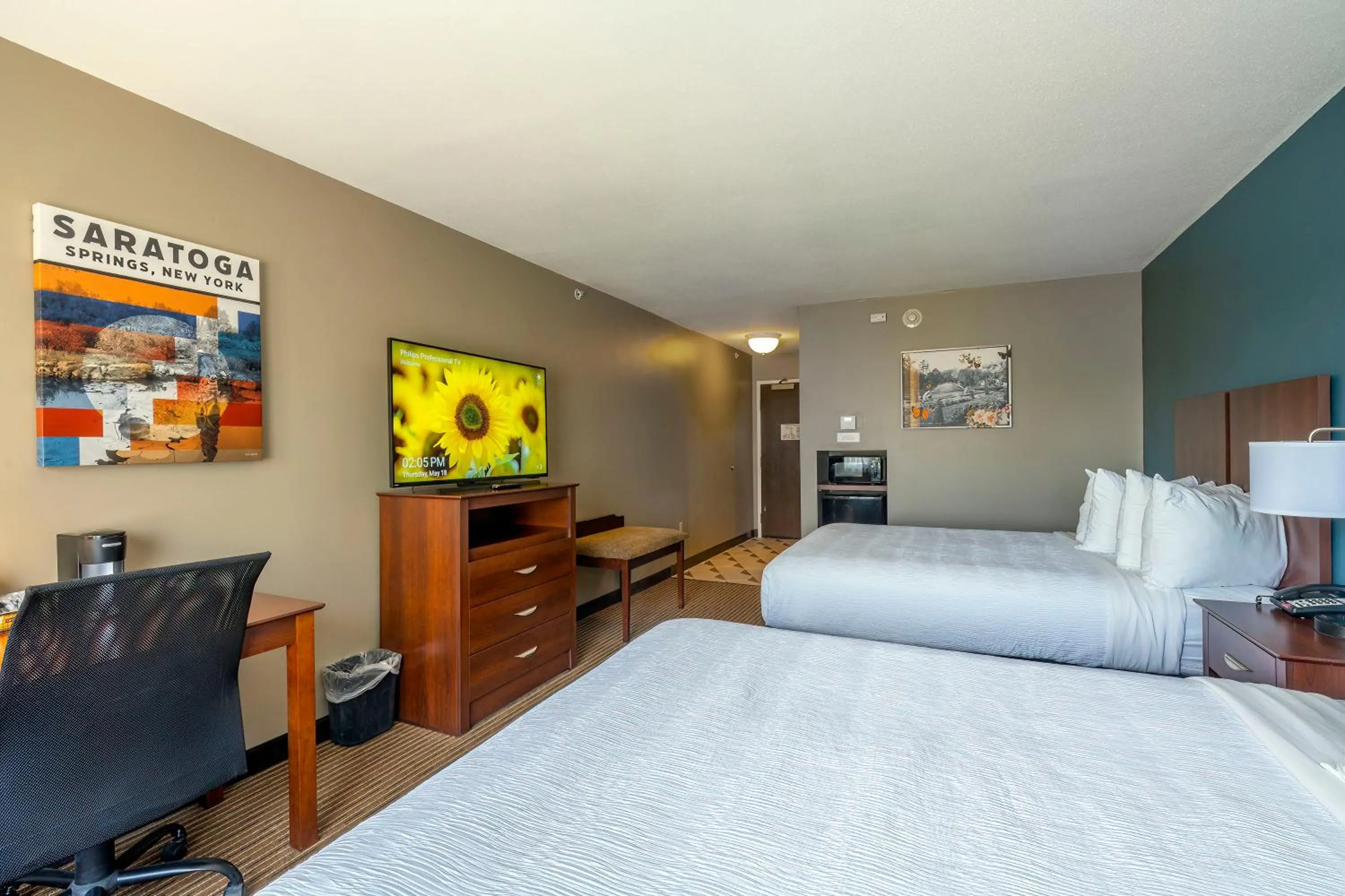 Bedroom, Bed in The Hotel Saratoga, an Ascend Collection Hotel