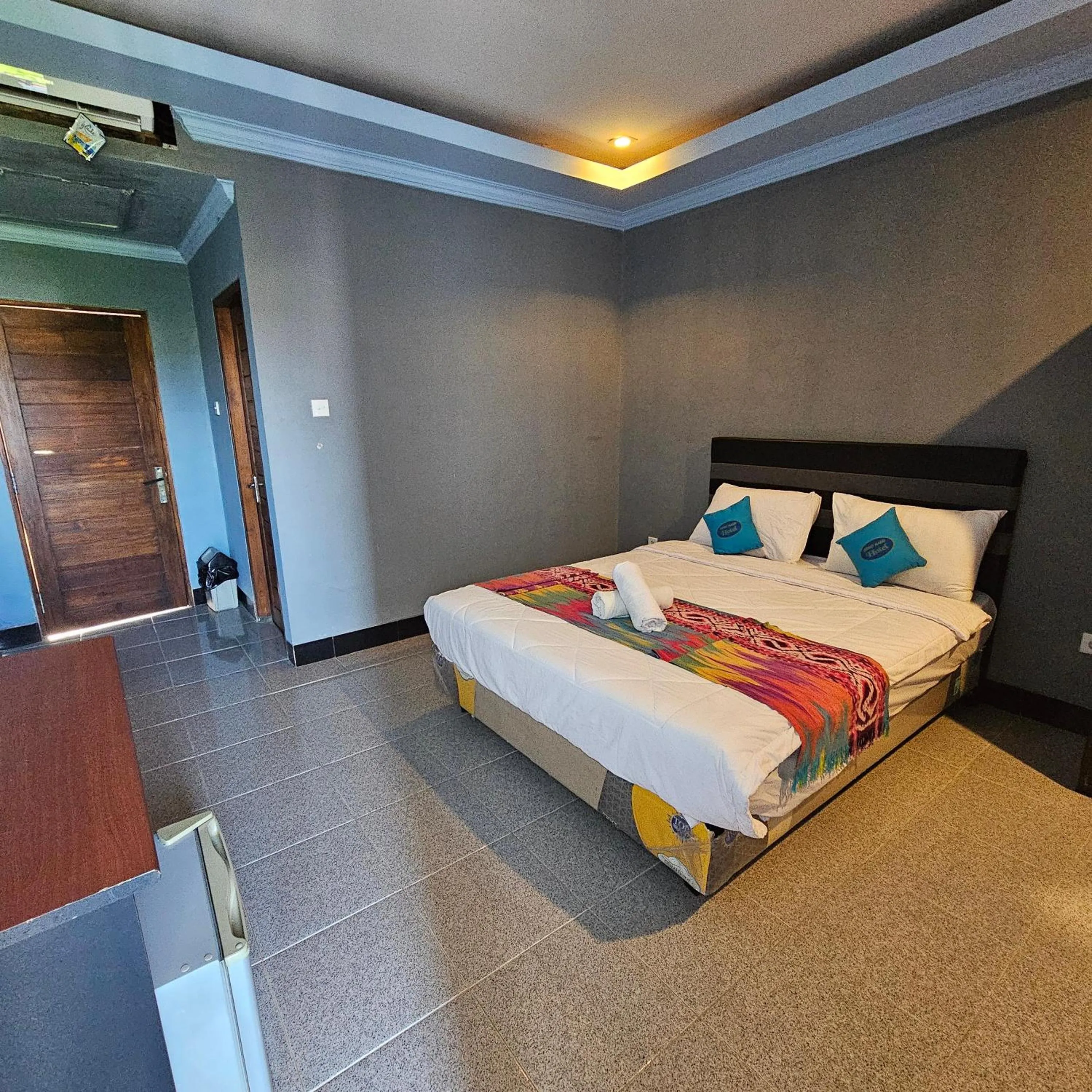 Bed in Ridho Malik Hotel