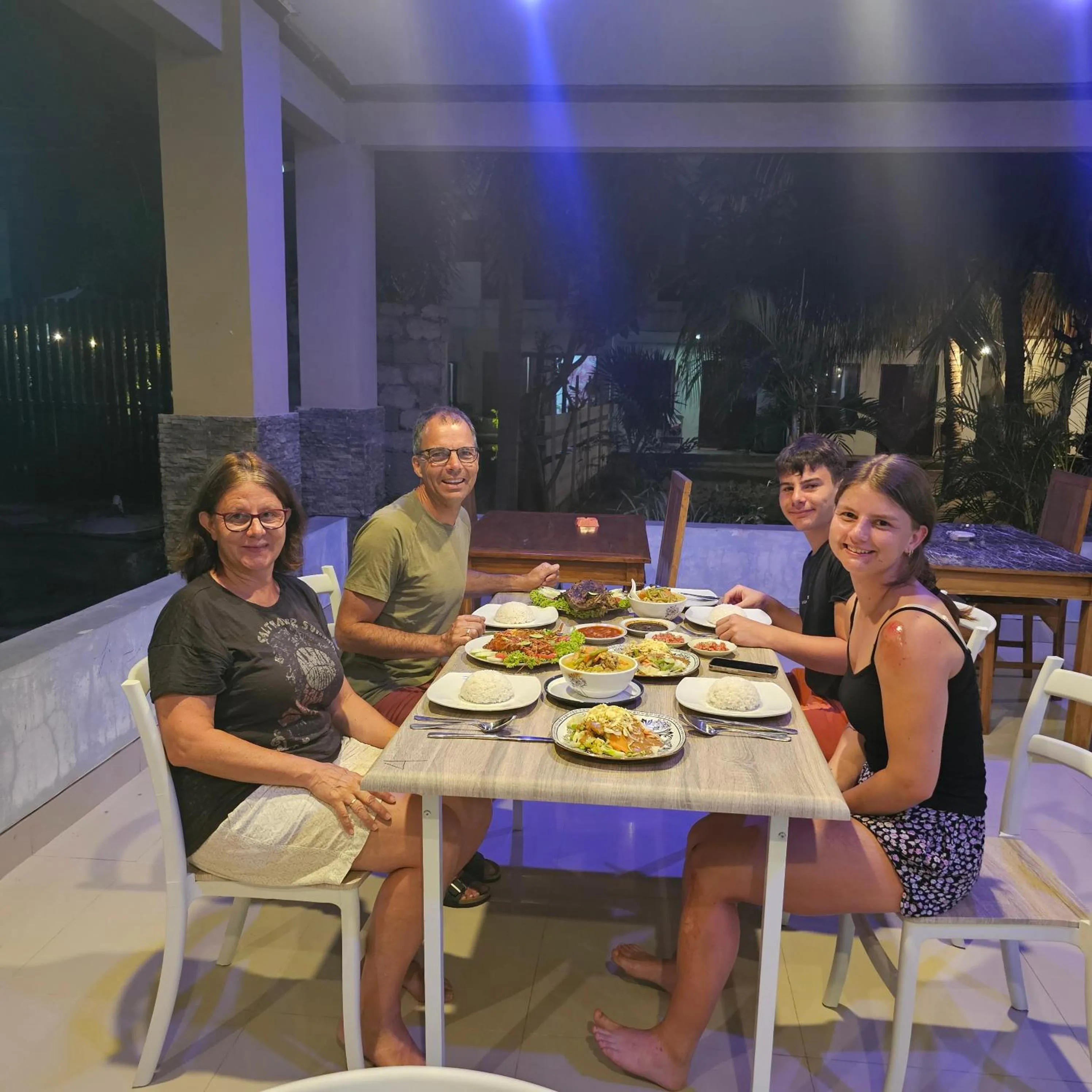 Patio in Ridho Malik Hotel