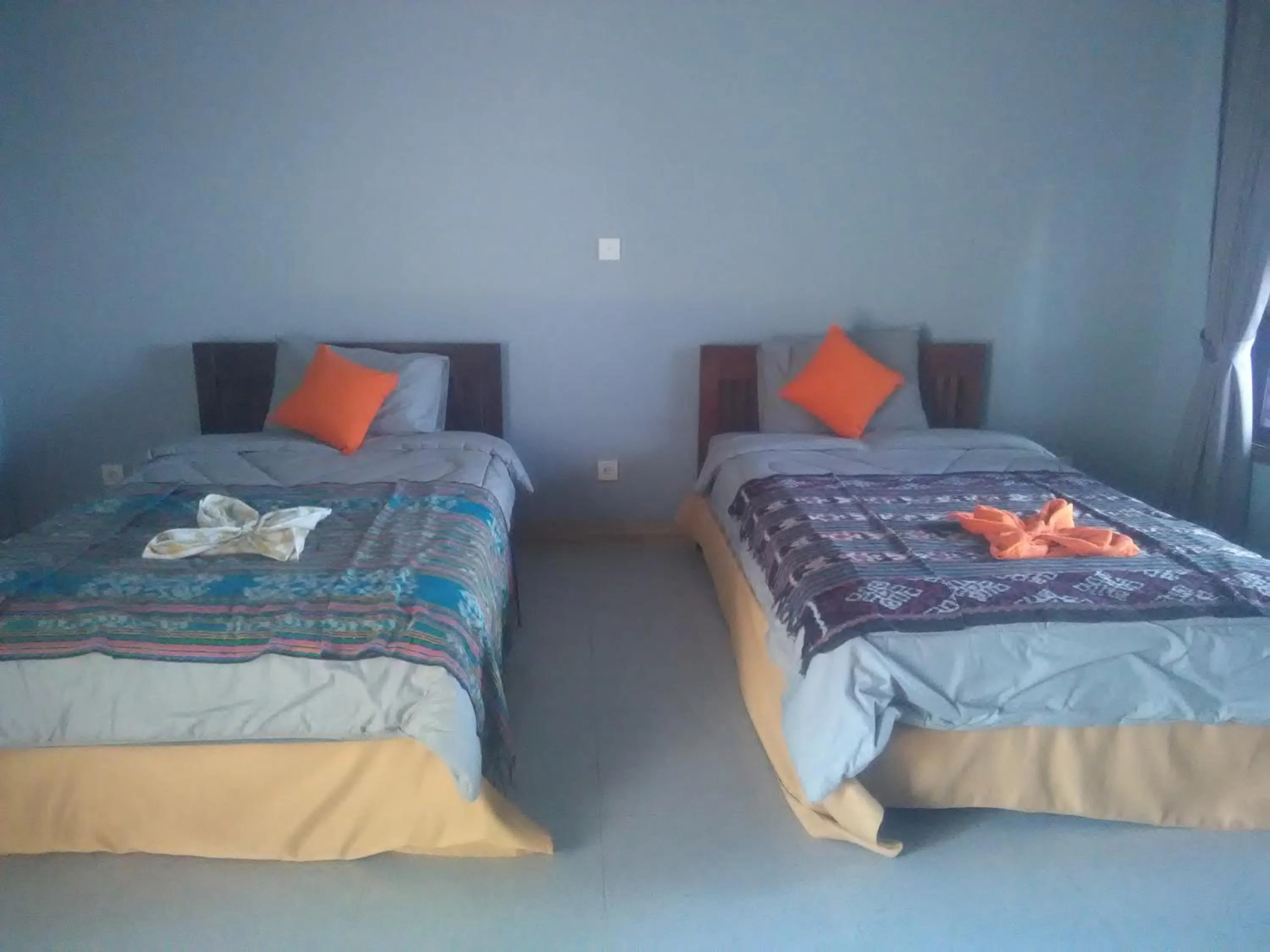 Deluxe Twin Room with Sea View in Ridho Malik Hotel