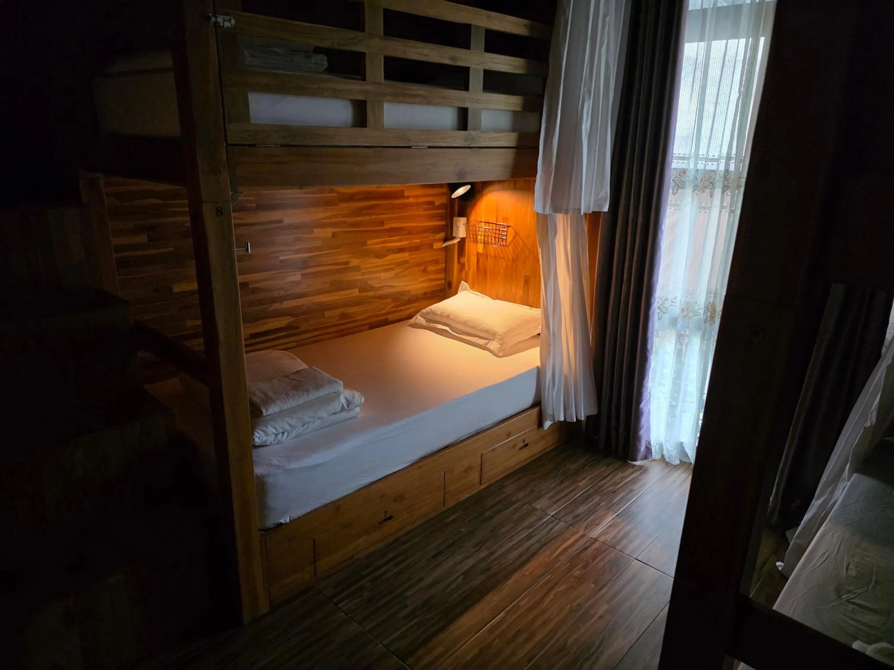 bunk bed, Bed in Bloom Cafe & Hostel