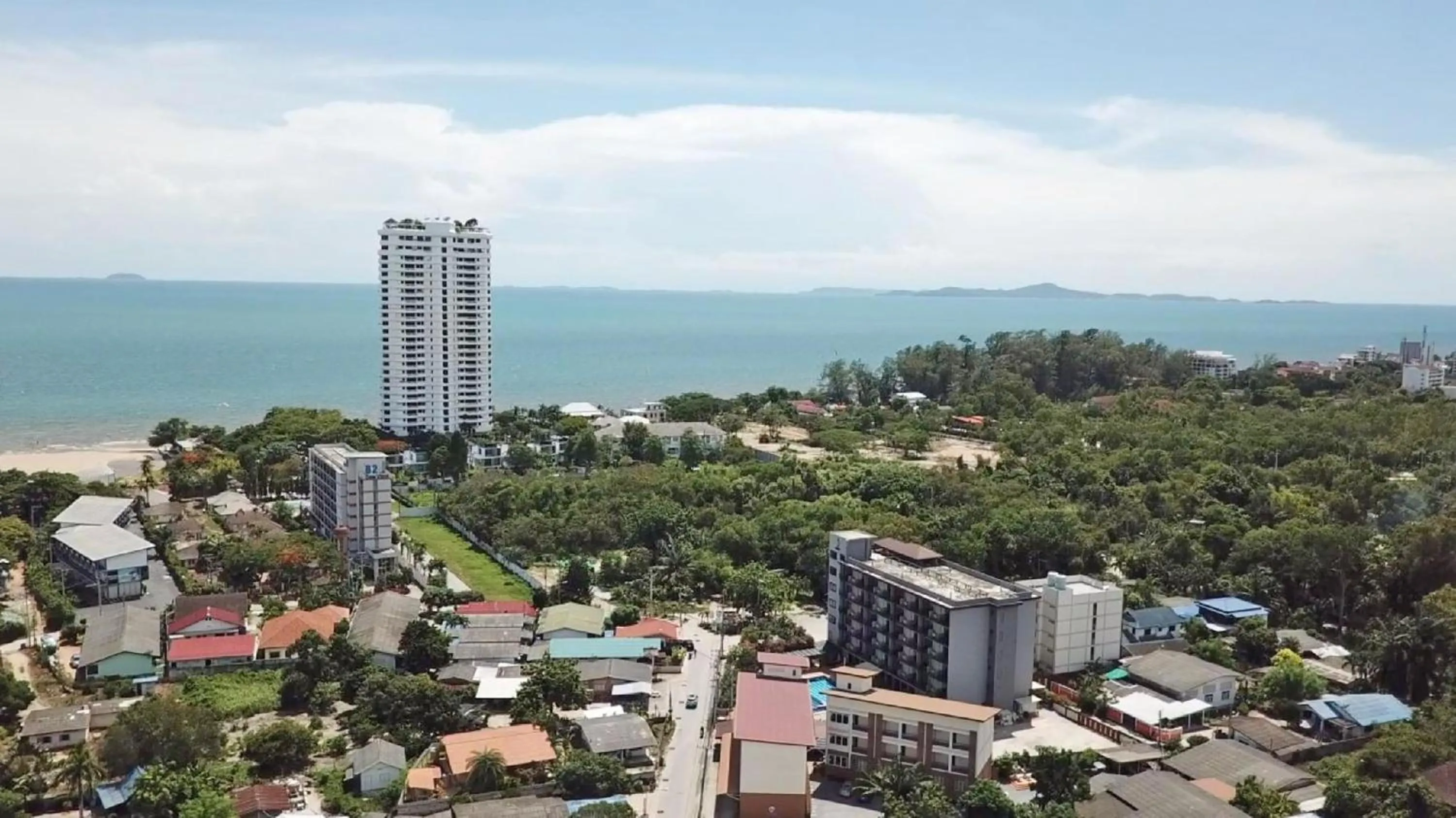 Bird's eye view in Olive Tree Hotel Pattaya