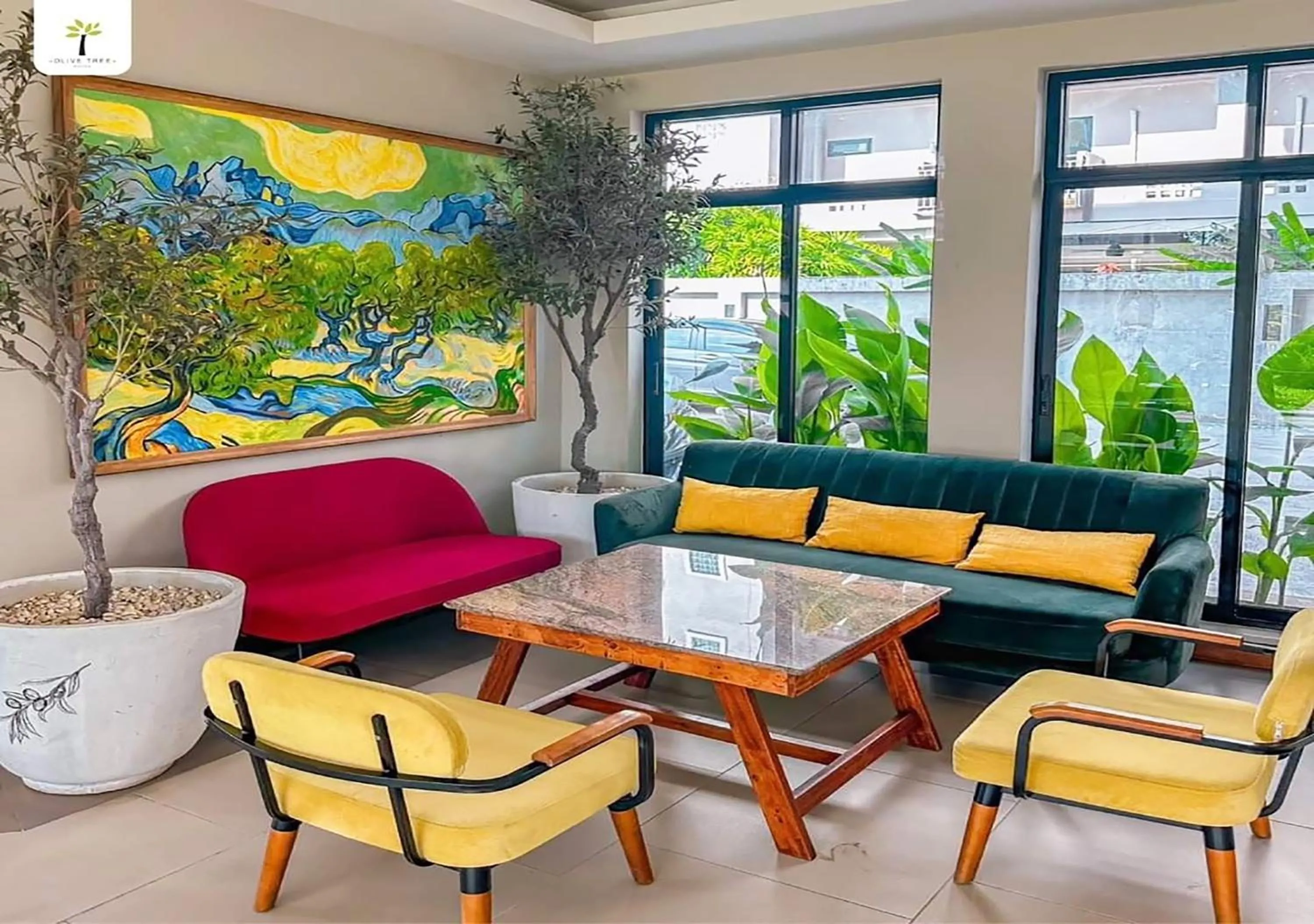 Lobby or reception in Olive Tree Hotel Pattaya