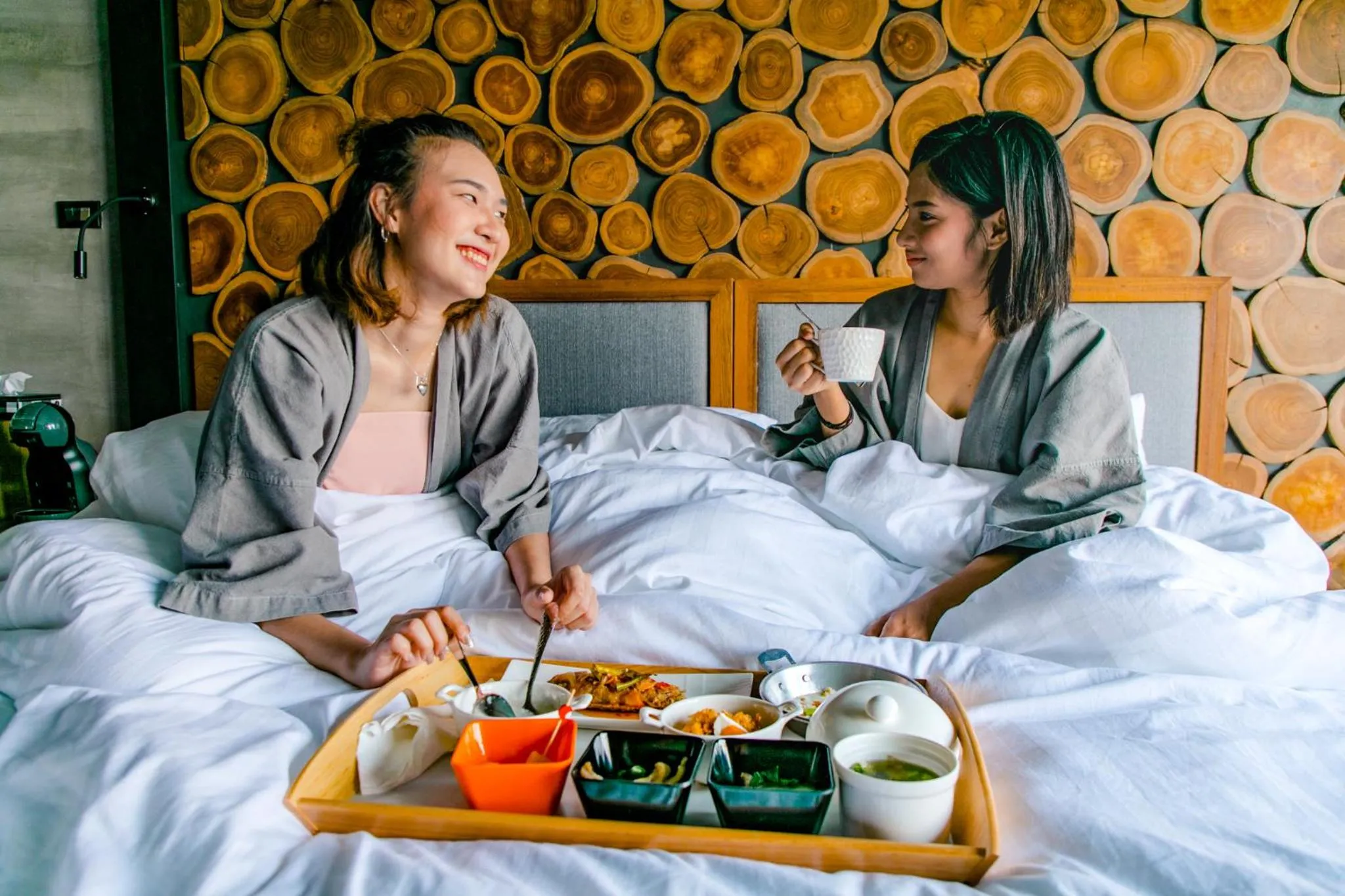 Breakfast, Bed in Vino Neste Private Pool Villas