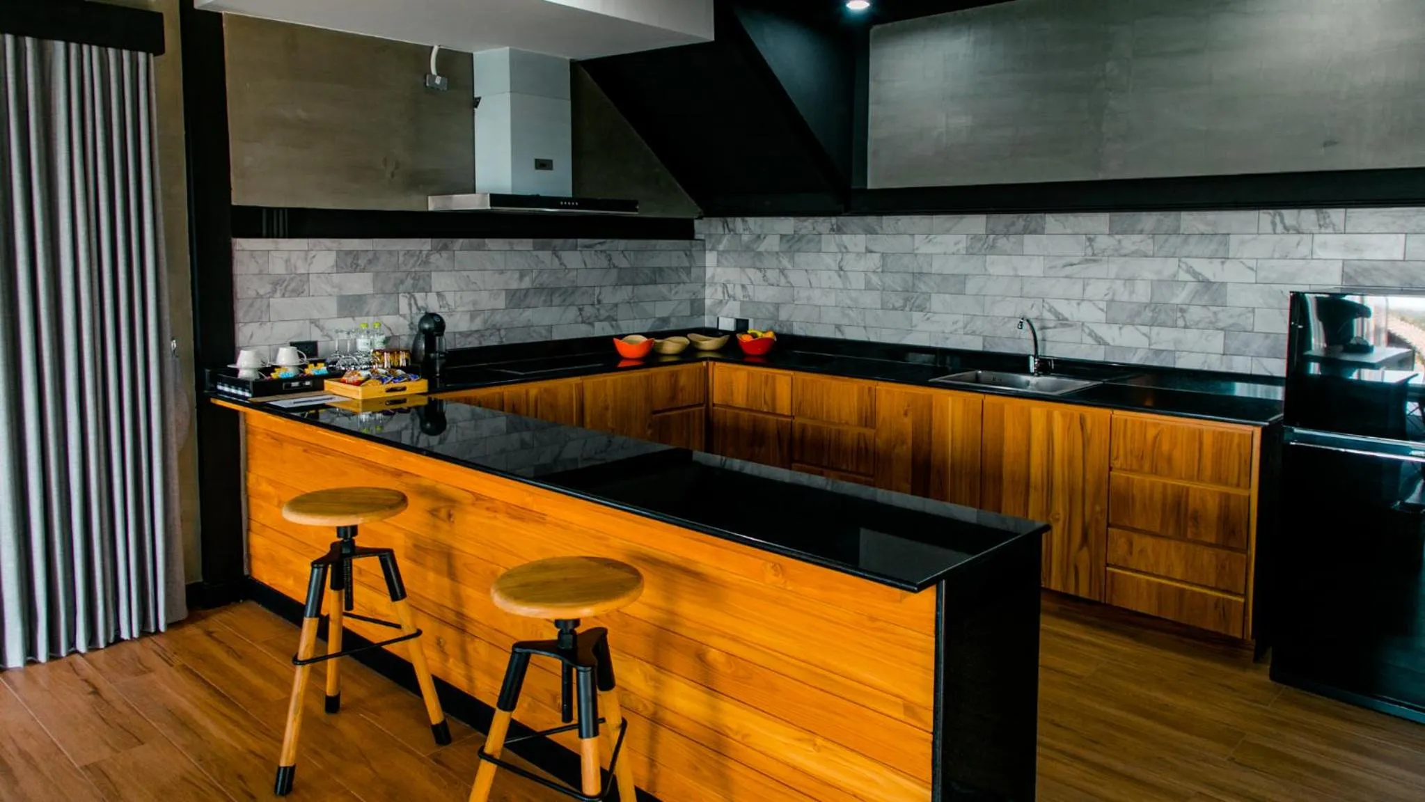 Kitchen or kitchenette in Vino Neste Private Pool Villas