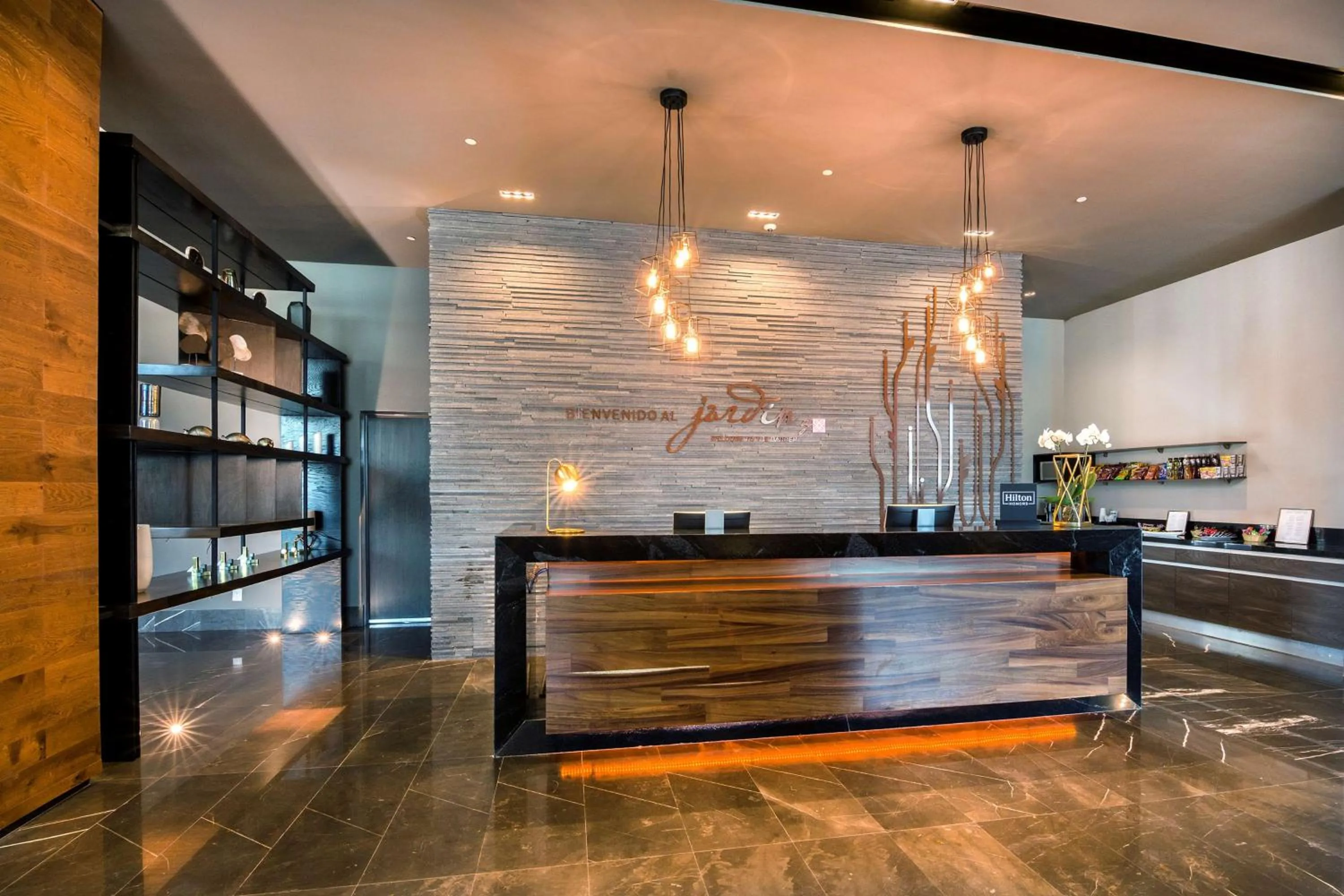 Lobby or reception in Hilton Garden Inn Aguascalientes