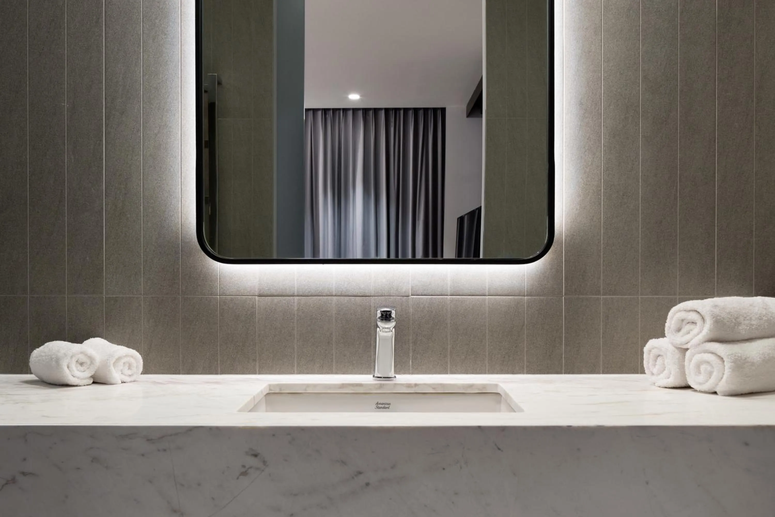 Bathroom in West Hotel Sydney, Curio Collection by Hilton