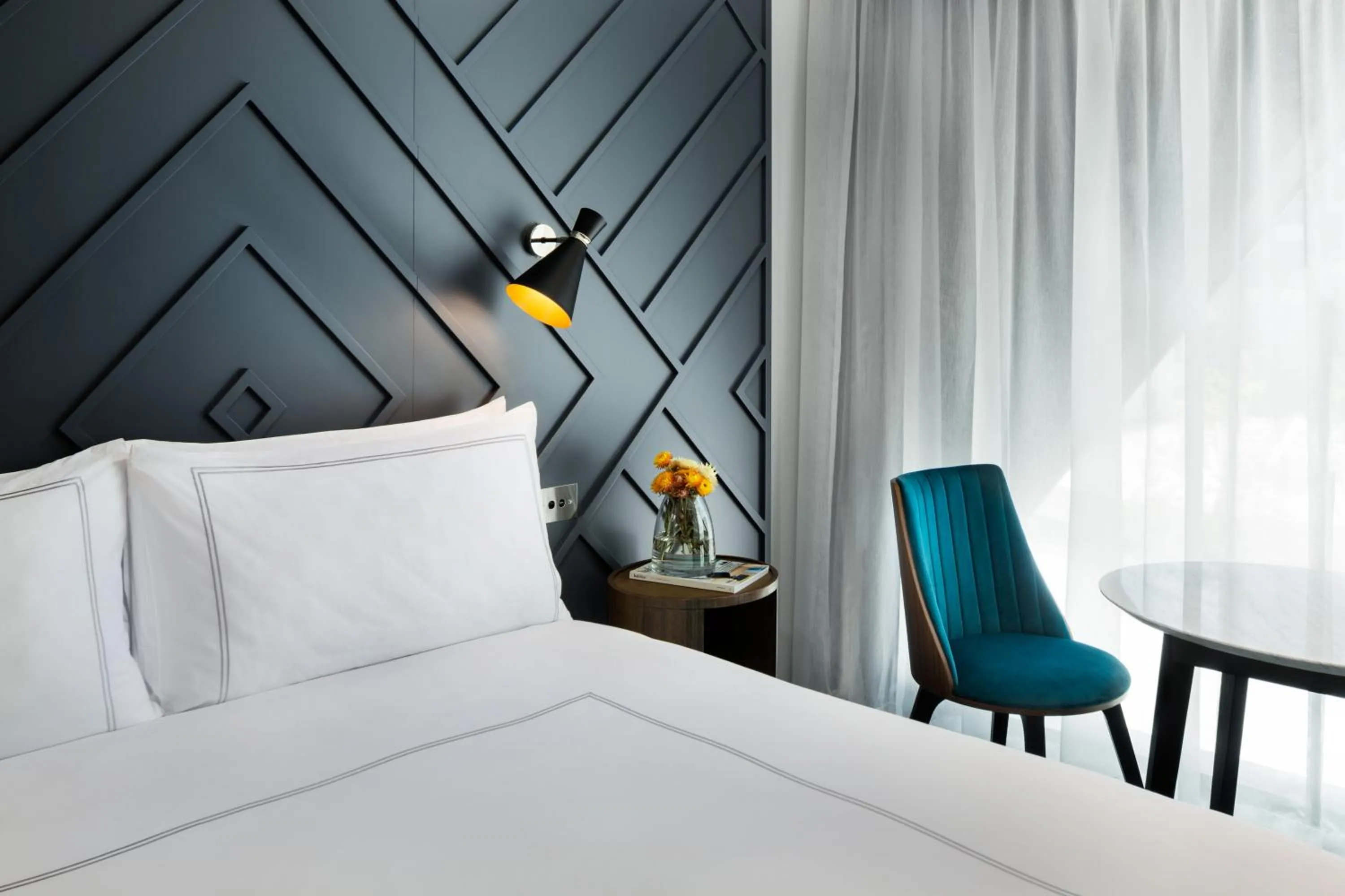 Bed in West Hotel Sydney, Curio Collection by Hilton