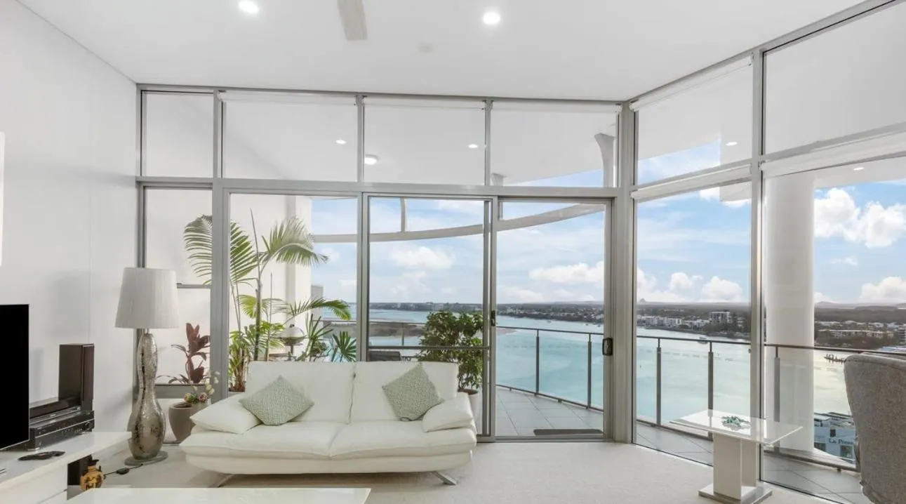 Living room in Monaco Caloundra