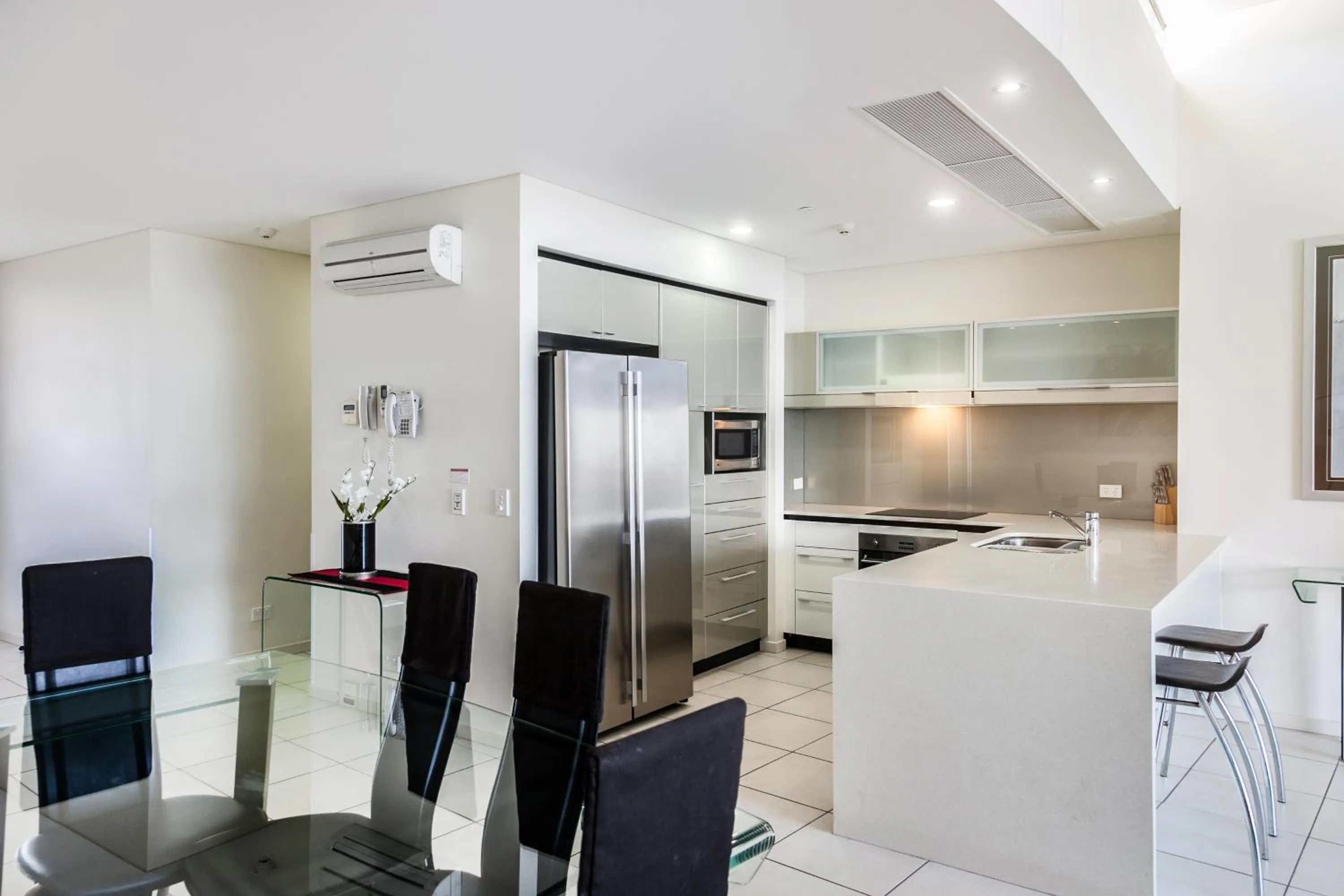 Kitchen or kitchenette in Monaco Caloundra