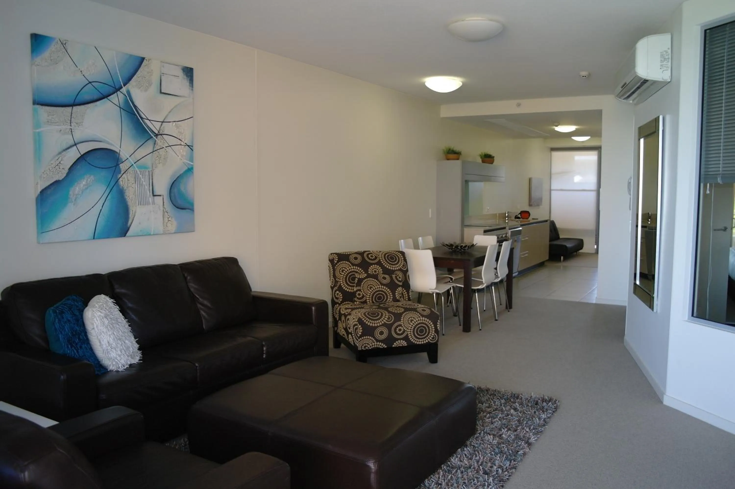 Living room in Monaco Caloundra