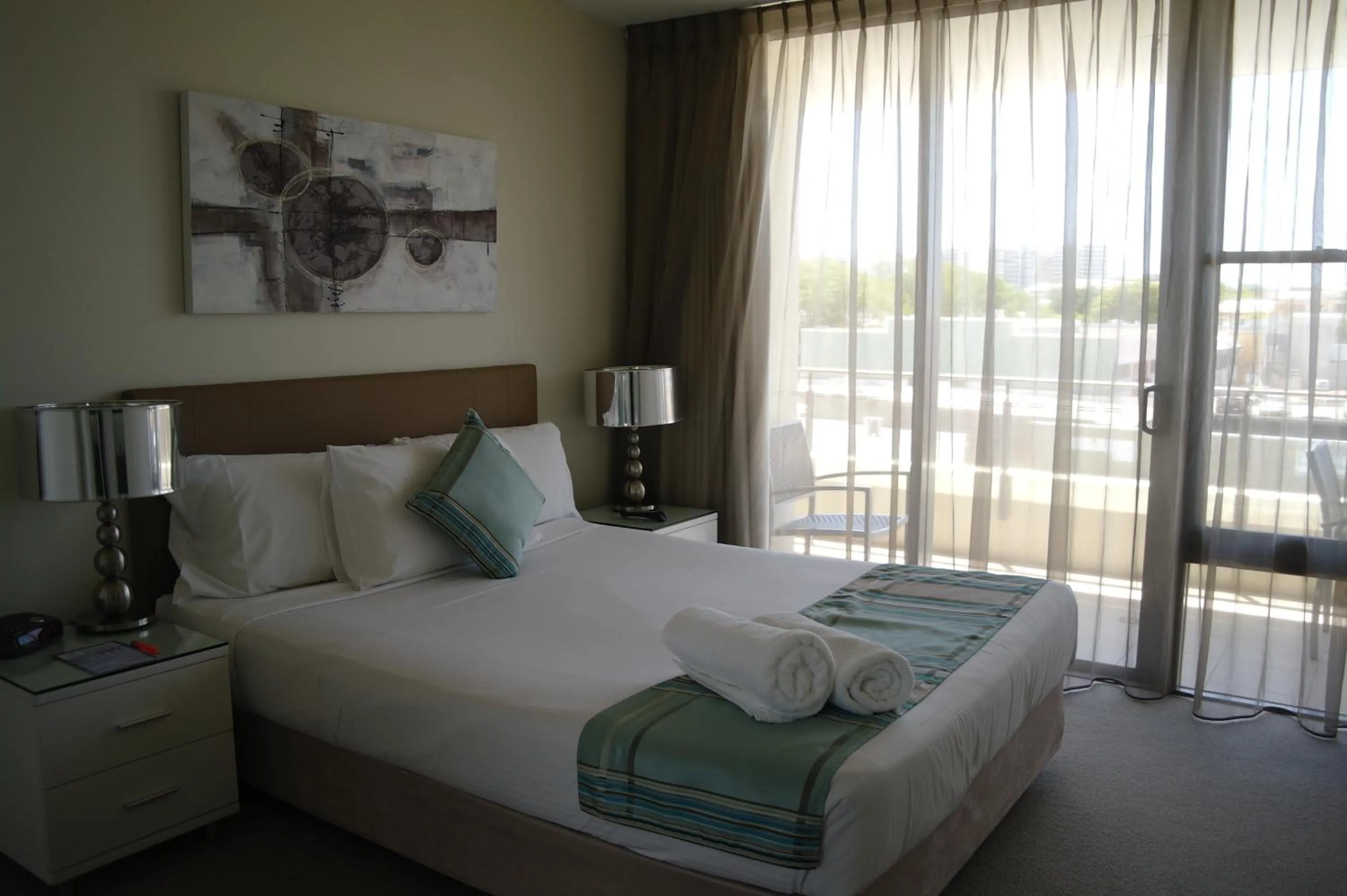 Bedroom, Bed in Monaco Caloundra