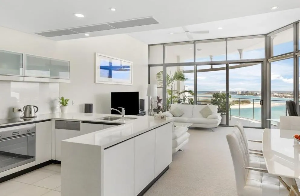 Kitchen or kitchenette in Monaco Caloundra