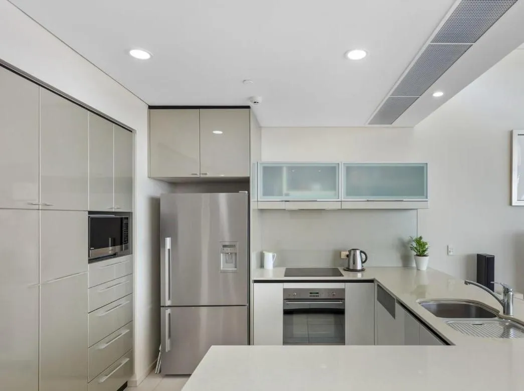 Kitchen or kitchenette in Monaco Caloundra