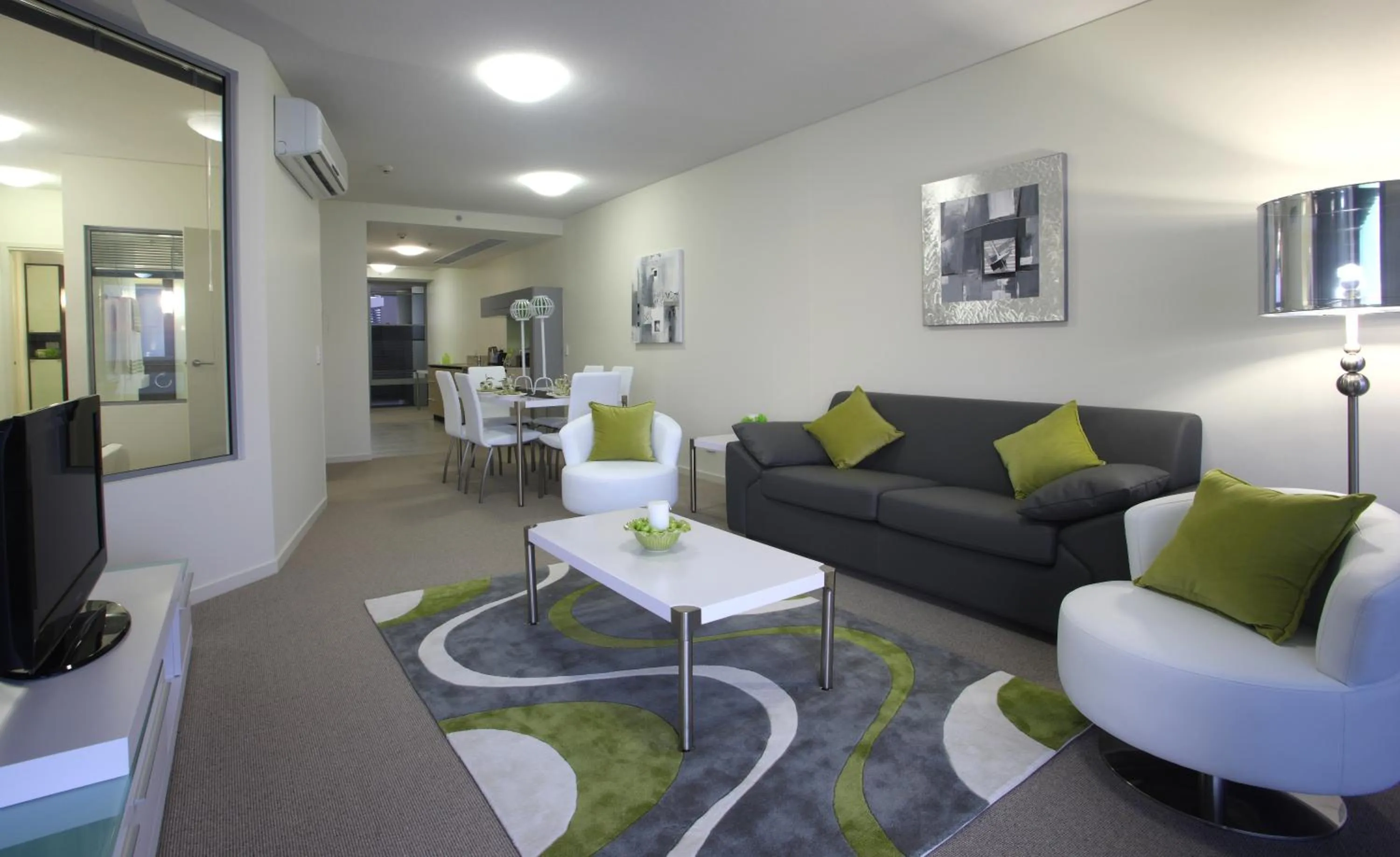 Seating area in Monaco Caloundra