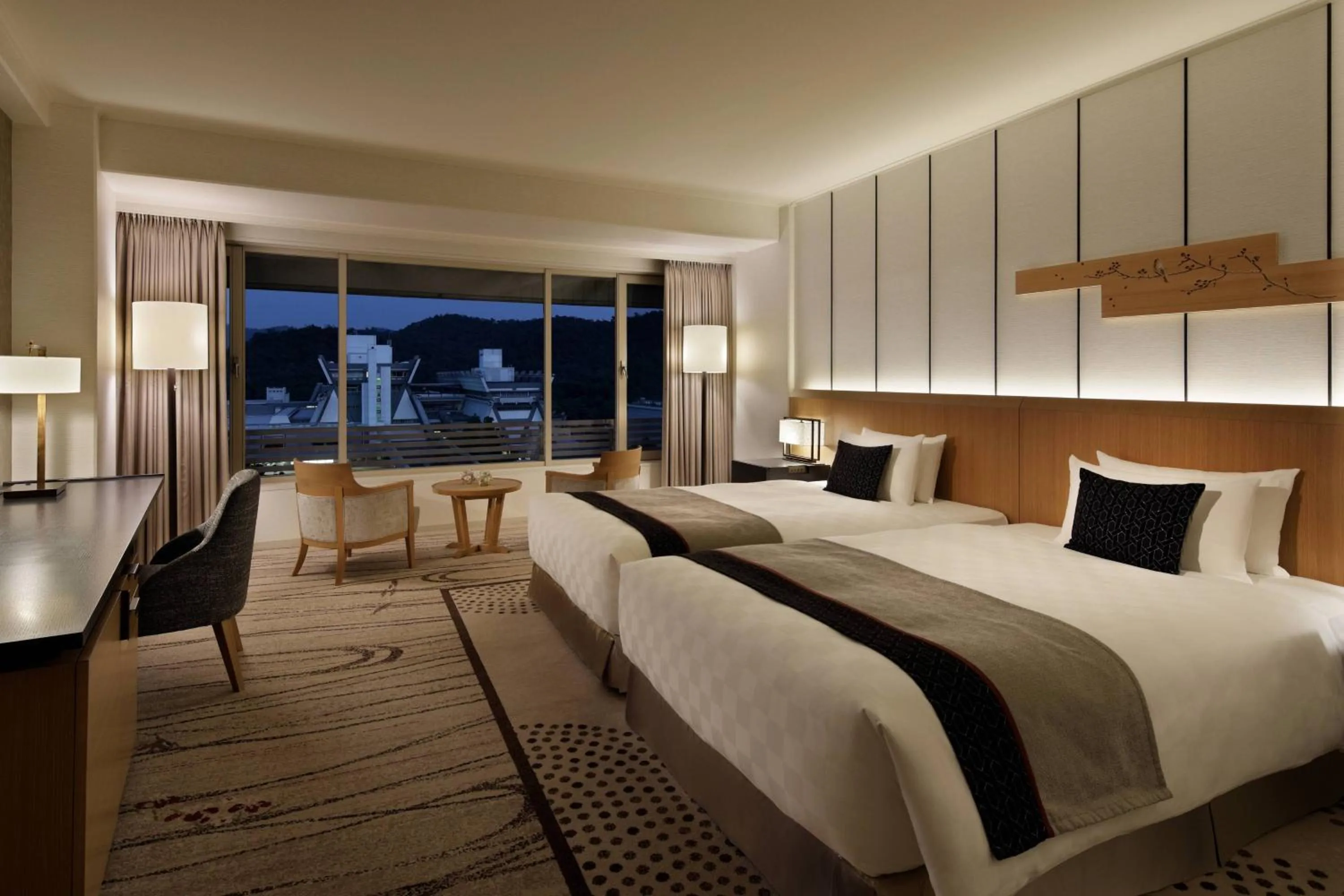 Bedroom, Bed in The Prince Kyoto Takaragaike, Autograph Collection