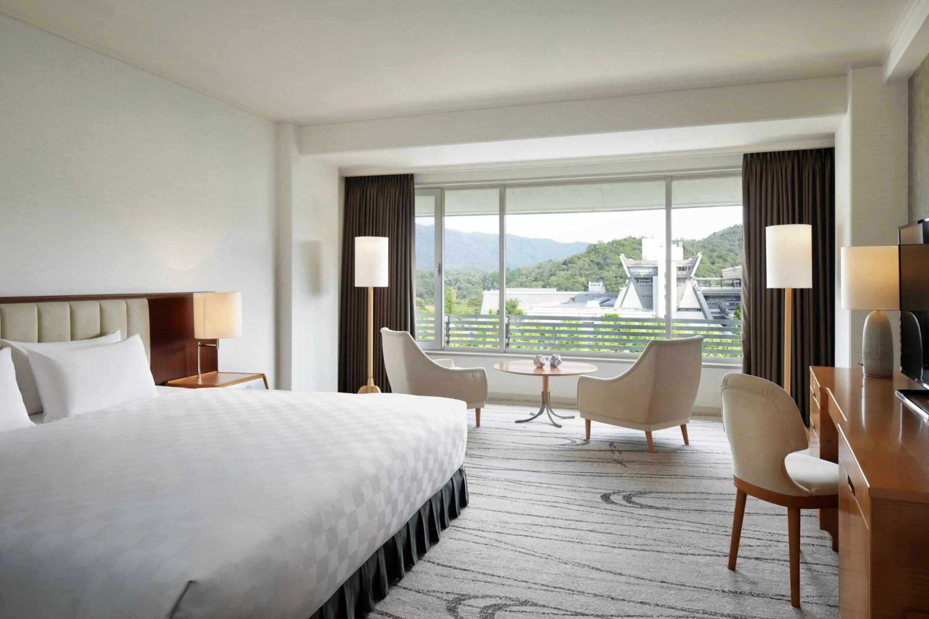 Photo of the whole room, Bed in The Prince Kyoto Takaragaike, Autograph Collection