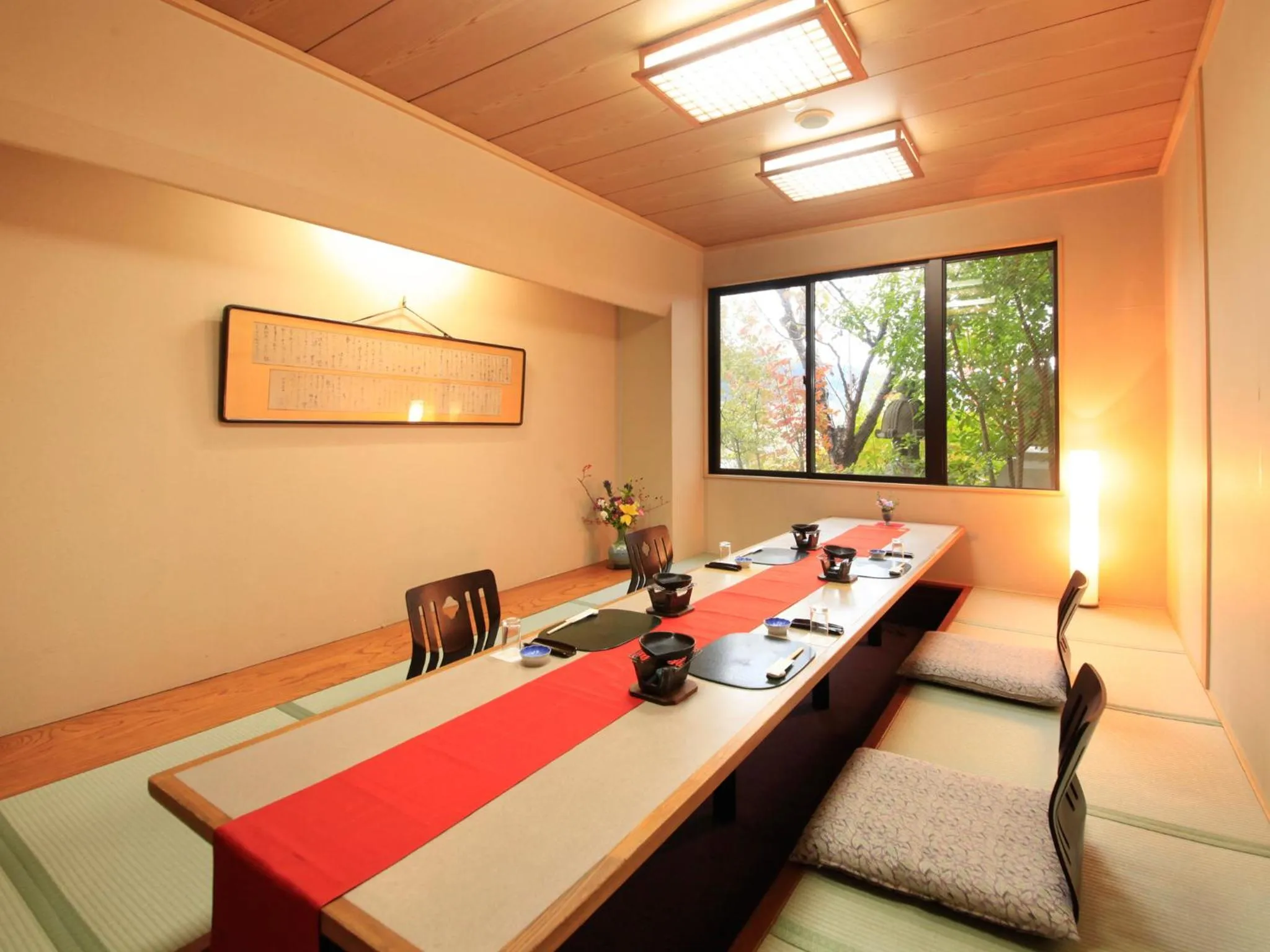 Dining area in Hotel Tsubakino