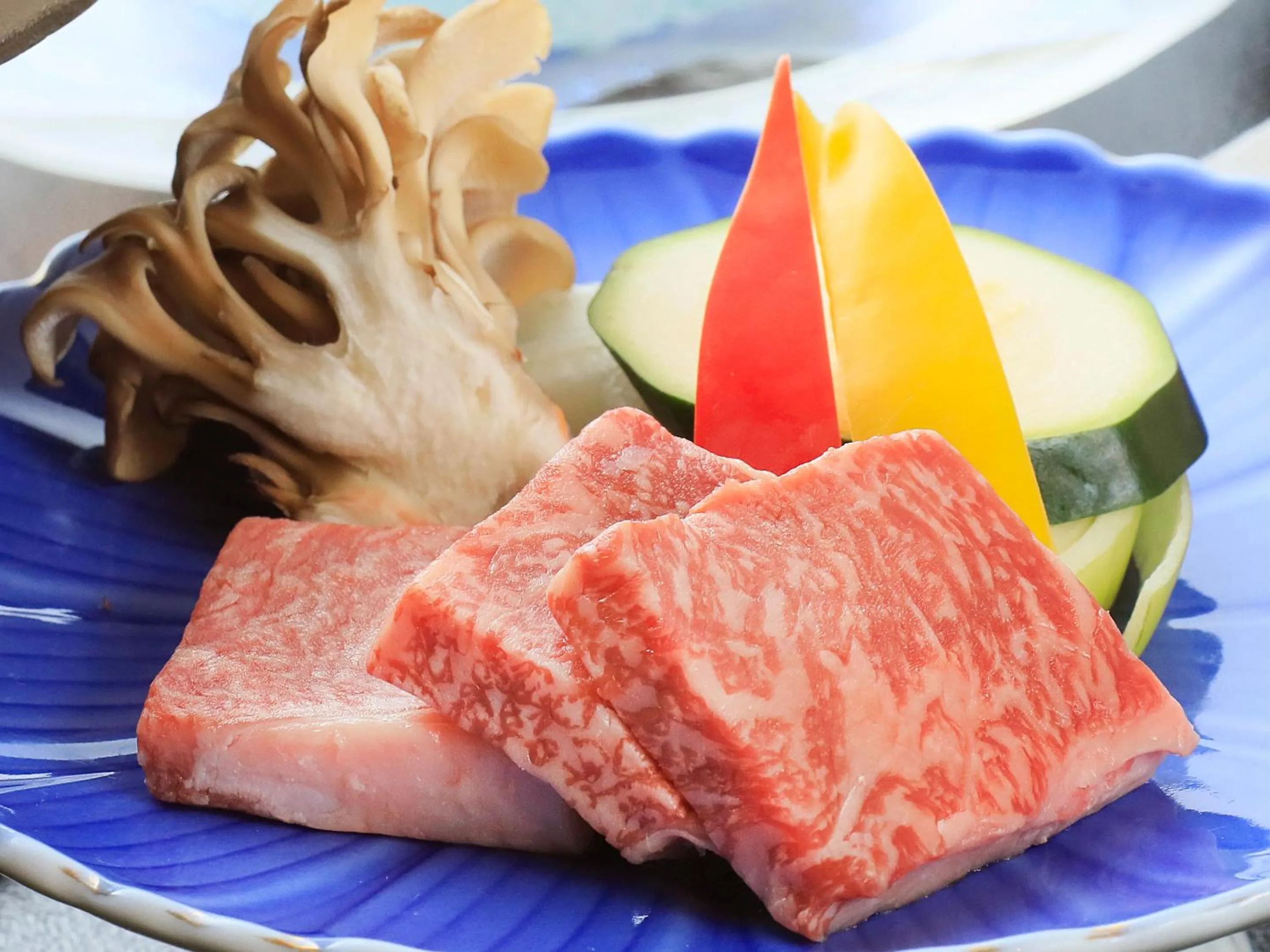 Food close-up in Hotel Tsubakino